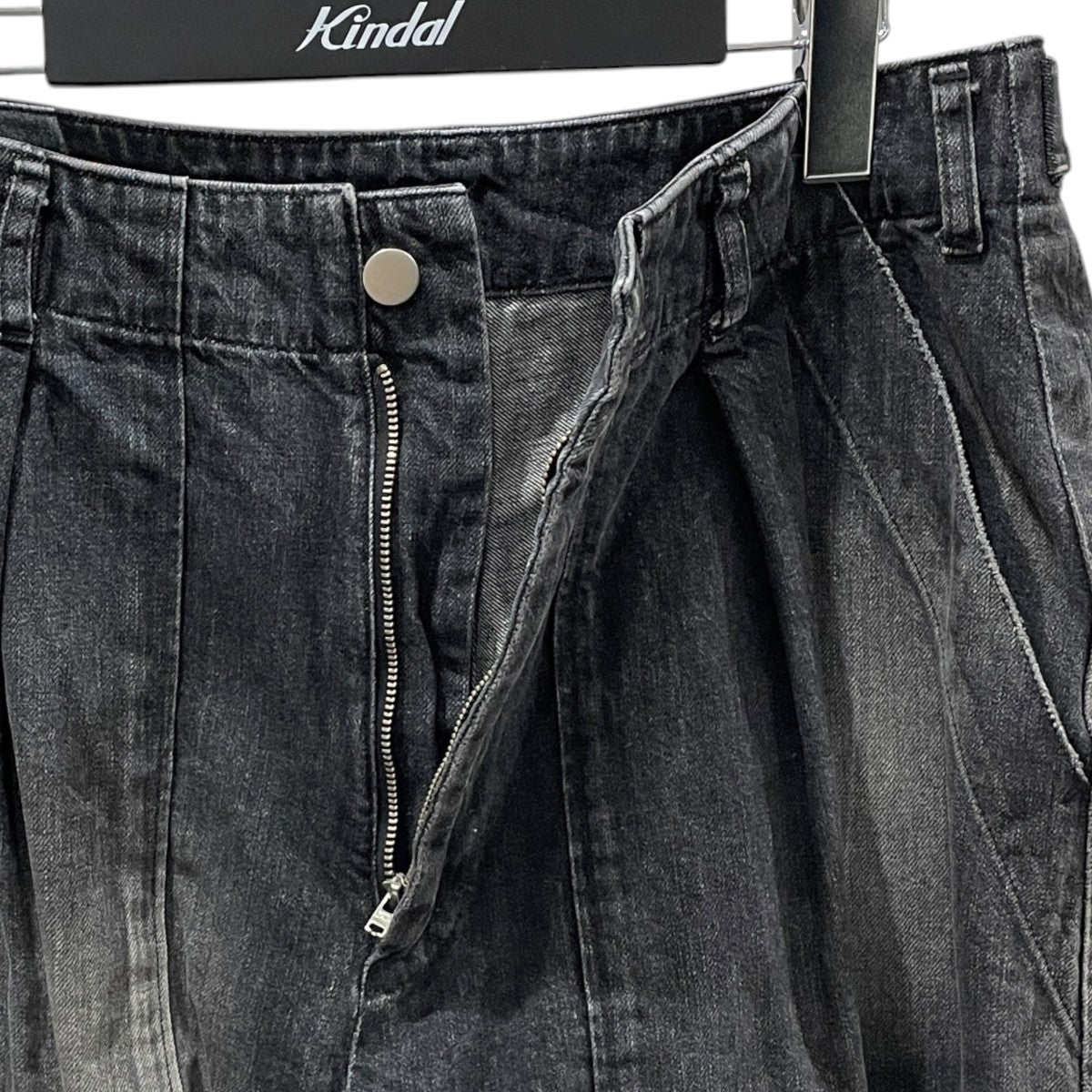 ANCELLM×YOKE 25SS 加工ベイカーデニムパンツ DENIM PANTS バーニーズ