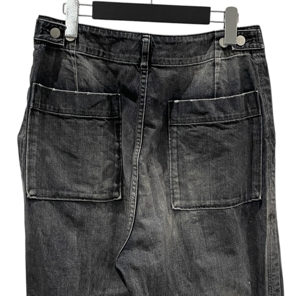 ANCELLM×YOKE 25SS 加工ベイカーデニムパンツ DENIM PANTS バーニーズ
