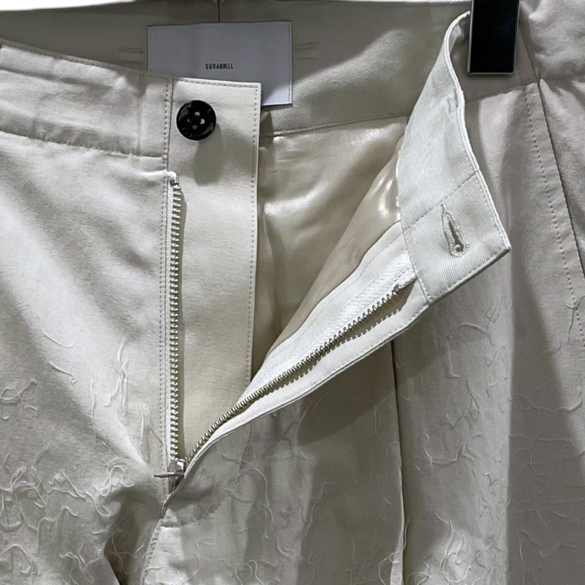 SUGARHILL 24AW 1タックスラックス Hairly Straight Trousers ハーリーストレートトラウザー 2411300802 古着・中古-3枚目のアイテム画像
