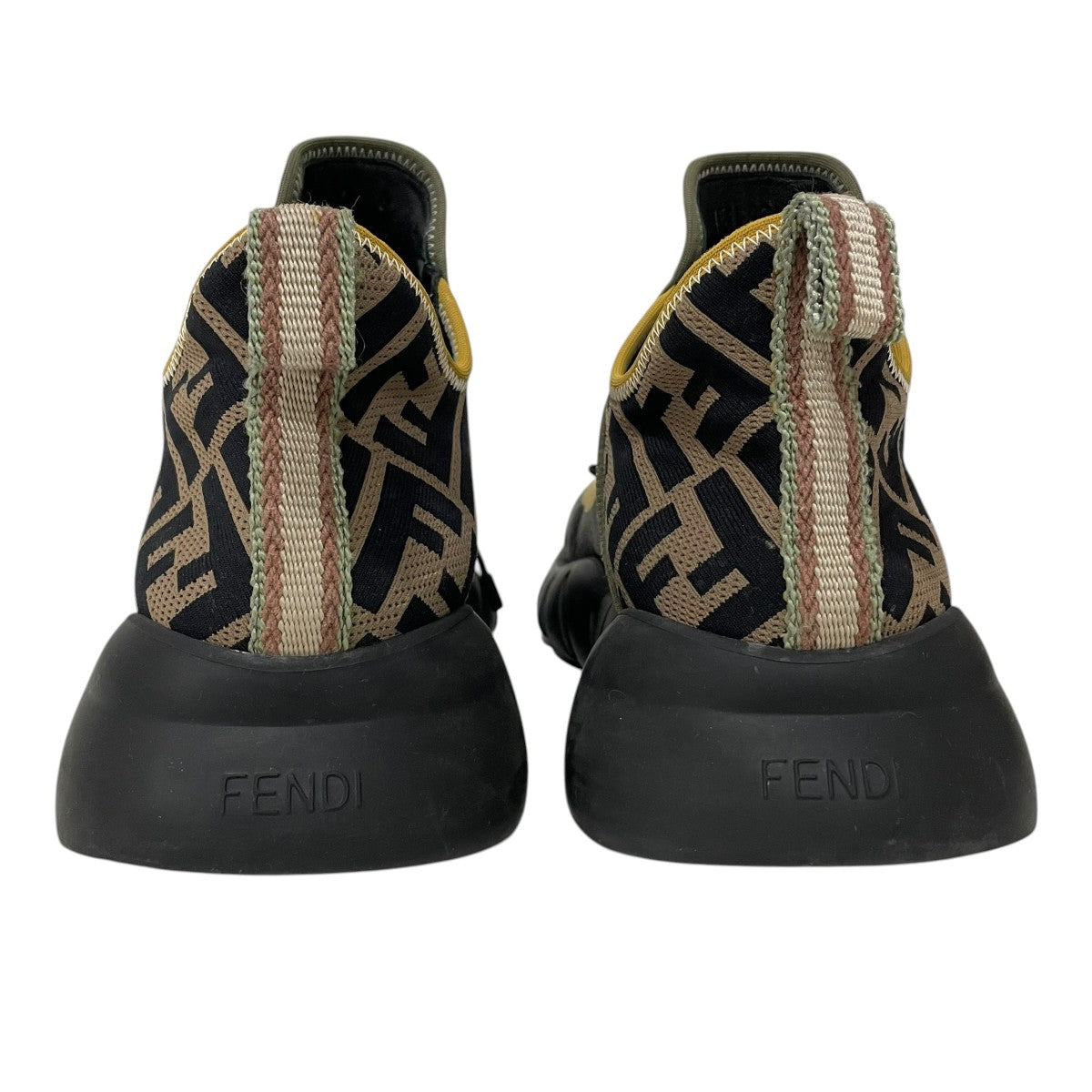 FENDI ズッカ ニット ソックススニーカーローカットスニーカー7E1347 古着・中古-4枚目のアイテム画像