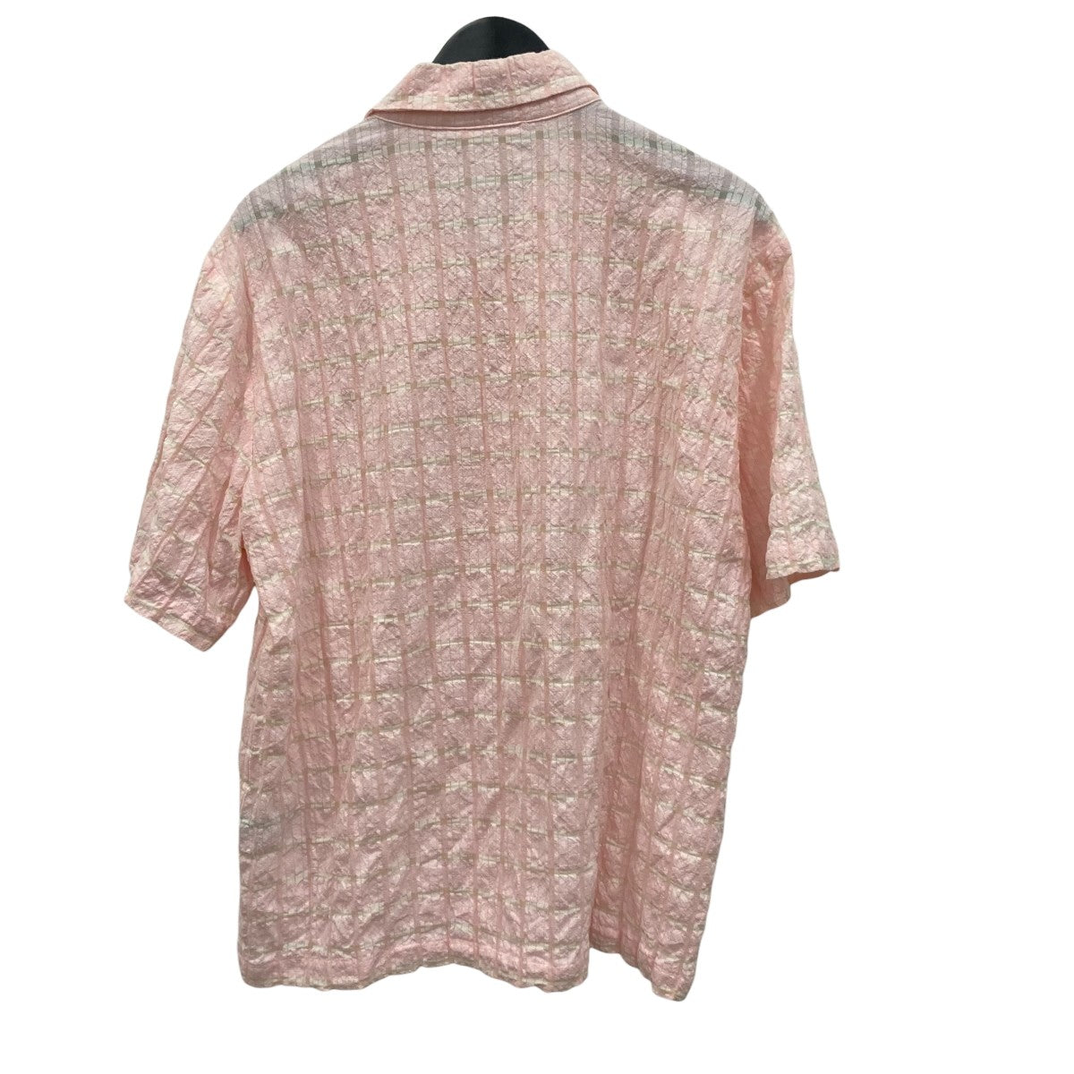 ROLD SKOV QUADRO SHIRT PINK CHECK半袖シャツ 古着・中古-3枚目のアイテム画像