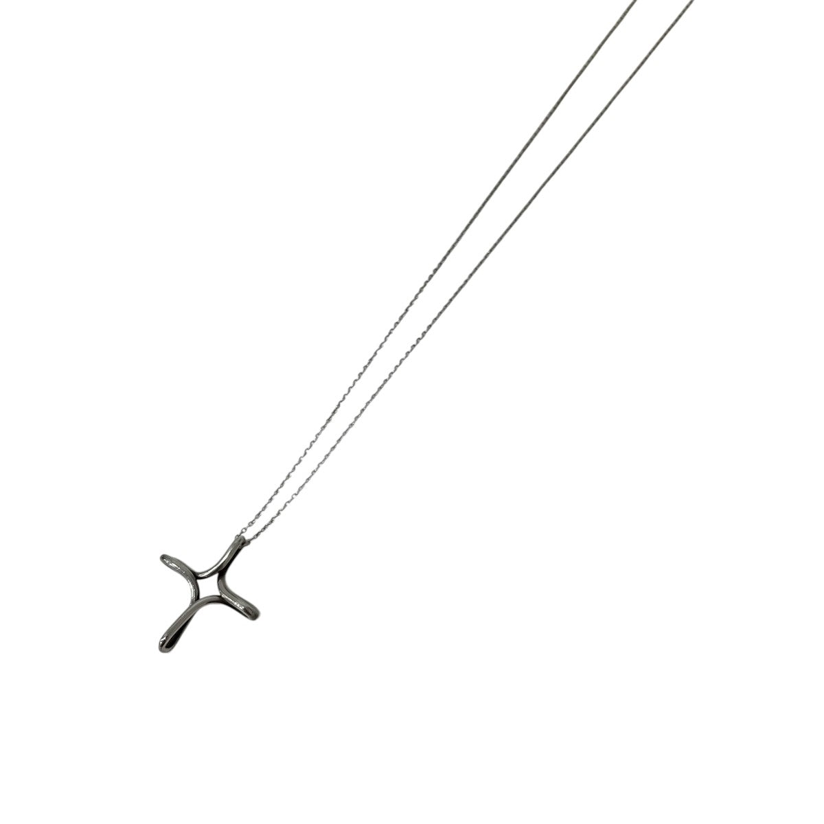 Tiffany ＆ Co． オープンクローシルバーネックレス 古着・中古-1枚目のアイテム画像