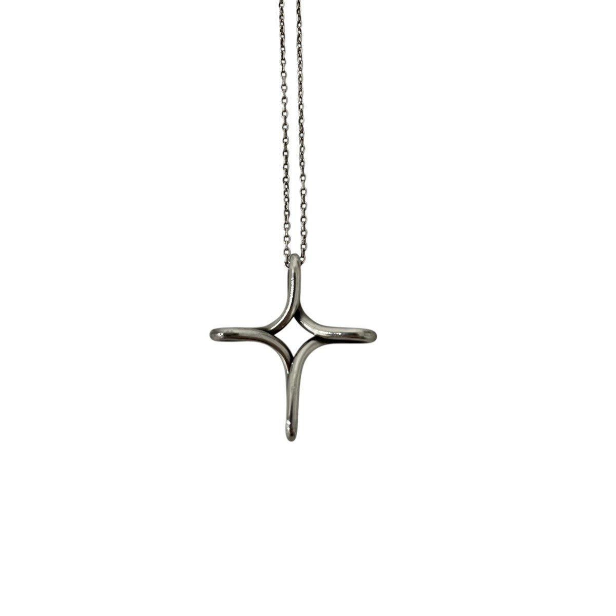 Tiffany ＆ Co． オープンクローシルバーネックレス 古着・中古-4枚目のアイテム画像