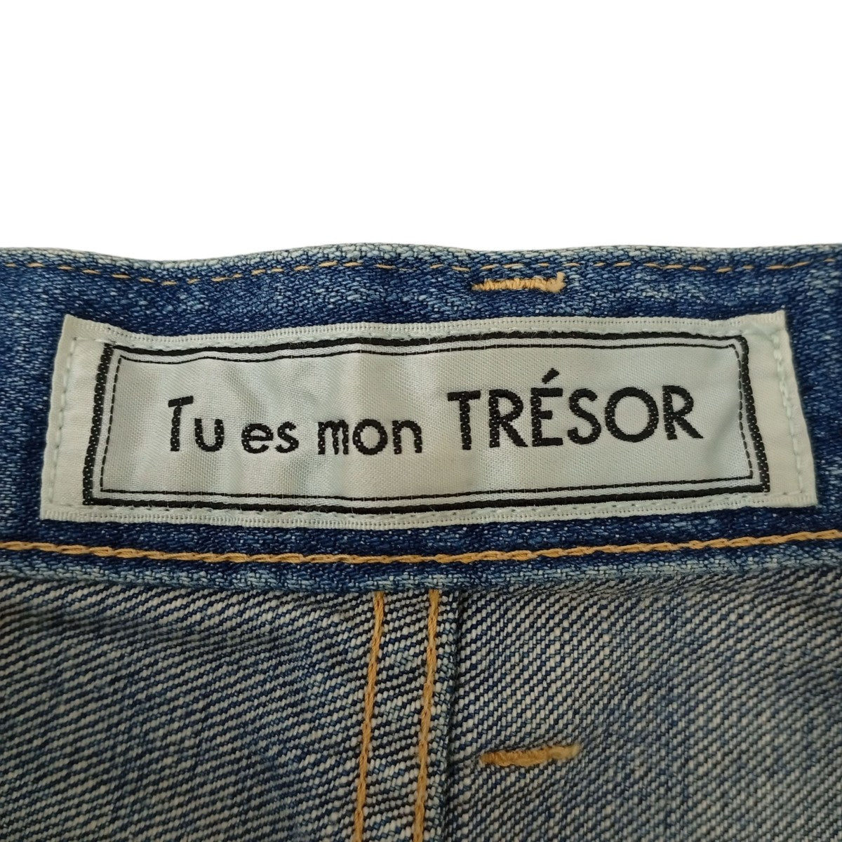 TUESMON TRESOR デニムパンツ 古着・中古-4枚目のアイテム画像