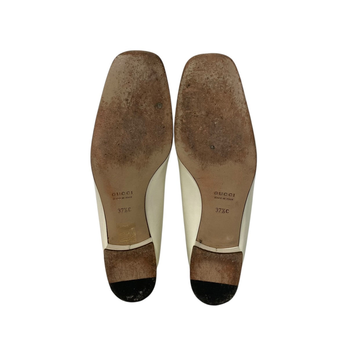 GUCCI(グッチ) ホースビットパンプス1012293 1012293 アイボリー