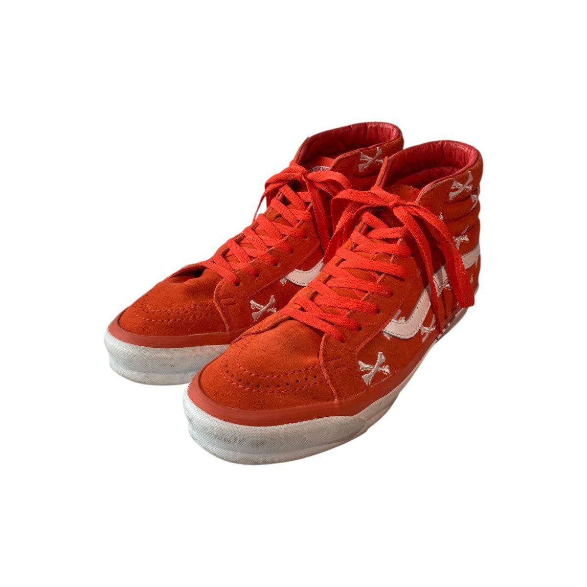 VANS WTAPS × VANS VAULT SK8-HI LX ORANGE WHITEスニーカーVN0A4BVB20Q1 古着・中古-1枚目のアイテム画像