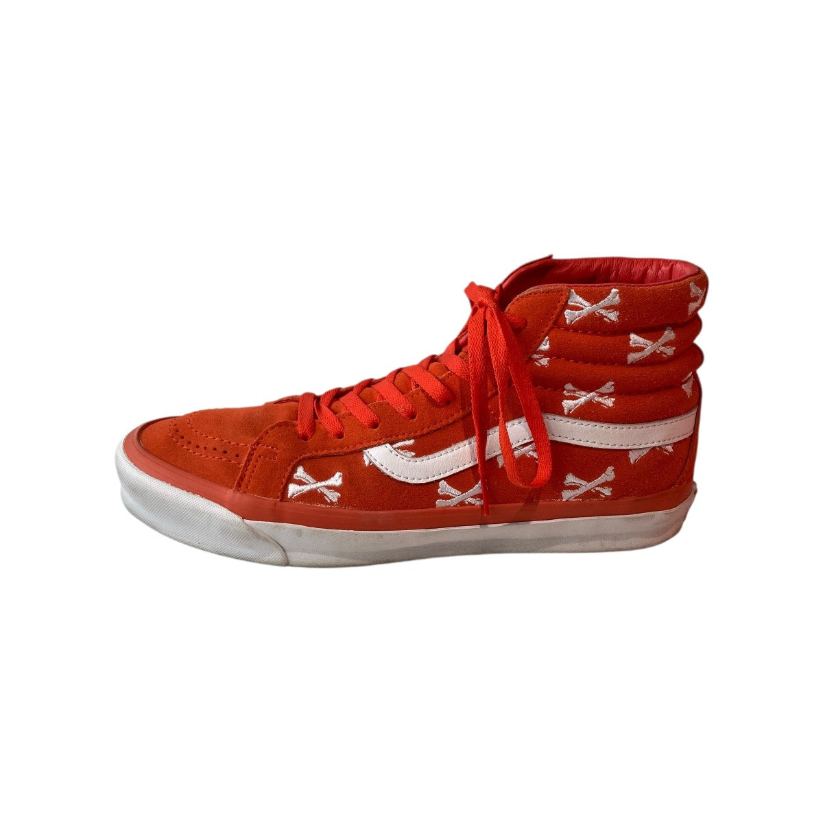 VANS WTAPS × VANS VAULT SK8-HI LX ORANGE WHITEスニーカーVN0A4BVB20Q1 古着・中古-2枚目のアイテム画像