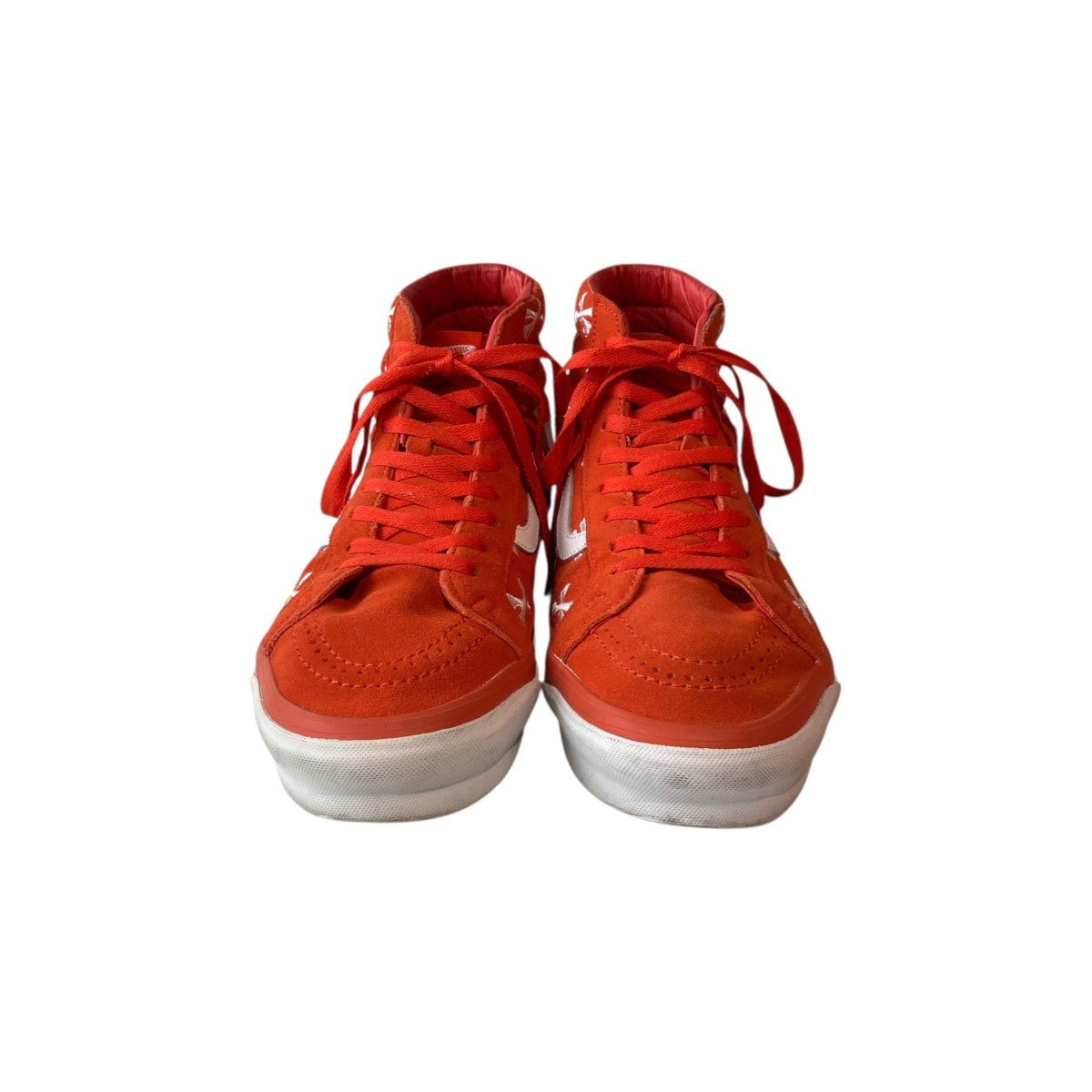 VANS WTAPS × VANS VAULT SK8-HI LX ORANGE WHITEスニーカーVN0A4BVB20Q1 古着・中古-3枚目のアイテム画像