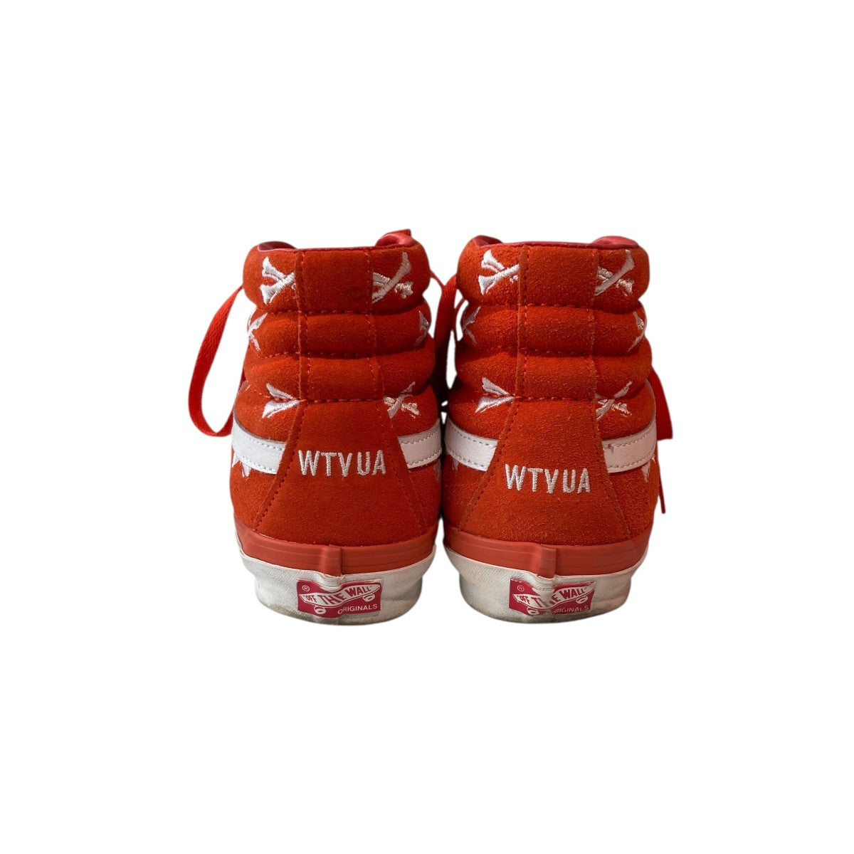 VANS WTAPS × VANS VAULT SK8-HI LX ORANGE WHITEスニーカーVN0A4BVB20Q1 古着・中古-4枚目のアイテム画像