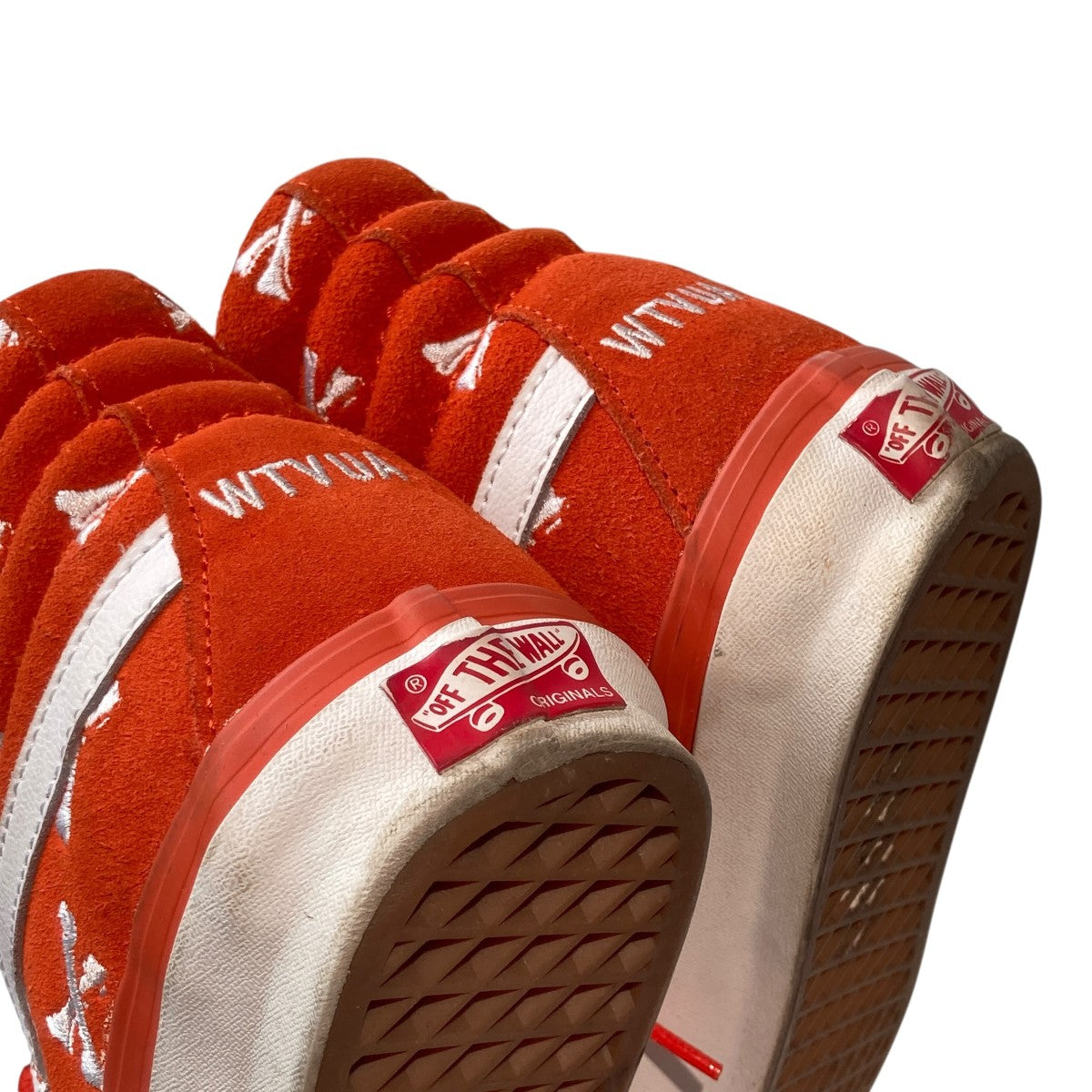VANS WTAPS × VANS VAULT SK8-HI LX ORANGE WHITEスニーカーVN0A4BVB20Q1 古着・中古-9枚目のアイテム画像