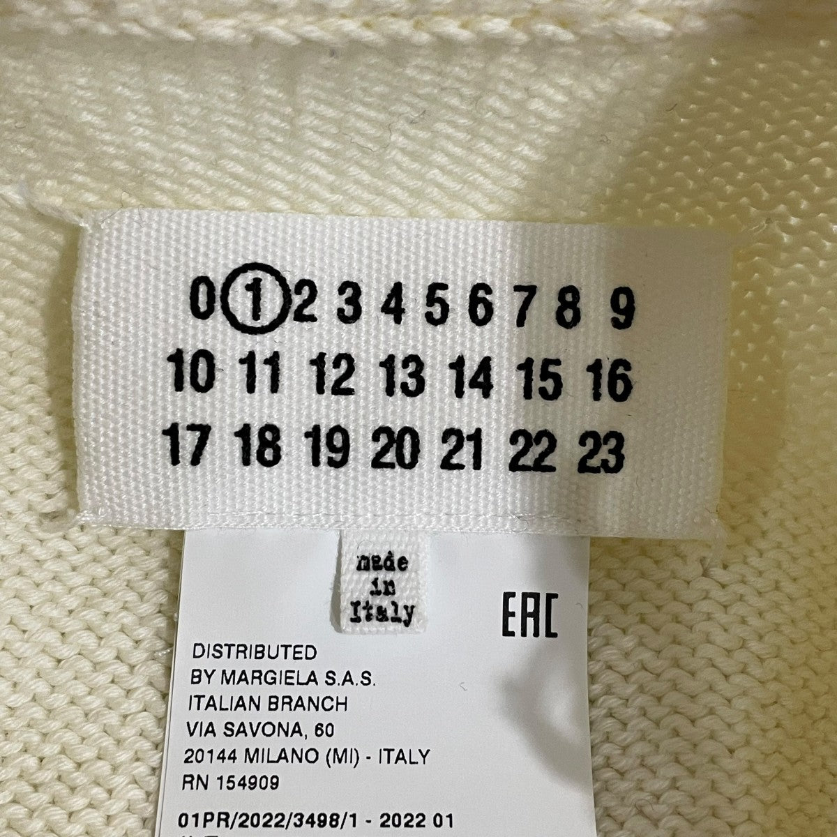 Maison Margiela 22SSニットS51GP0256 古着・中古-7枚目のアイテム画像