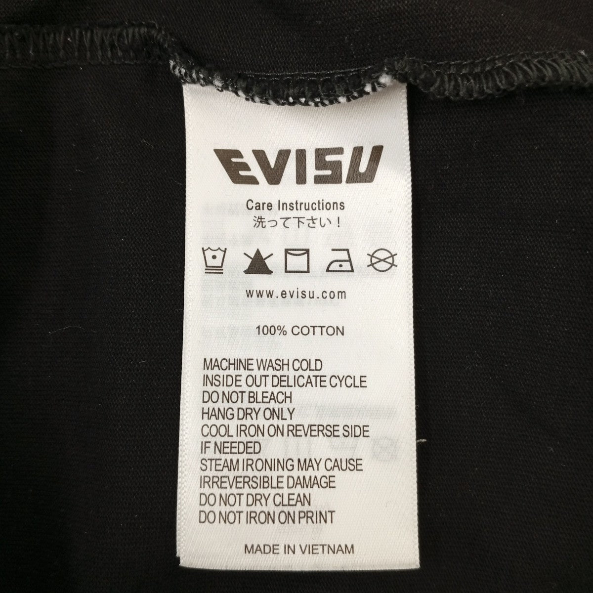 EVISU 半袖Tシャツ2ESHTM4TS1078XXCT 古着・中古-4枚目のアイテム画像
