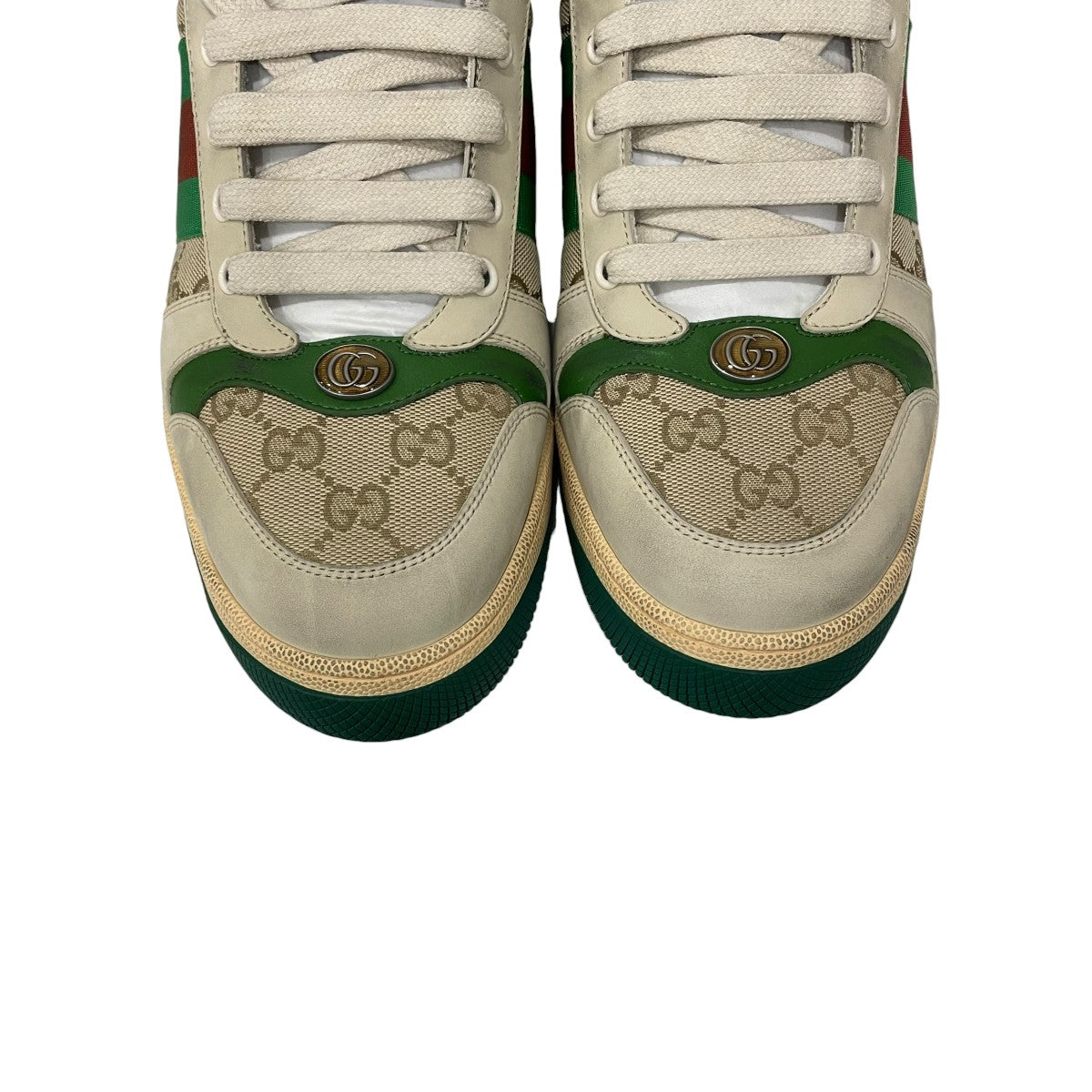 GUCCI(グッチ) ローカットスニーカー835478 835478 ベージュ サイズ 8