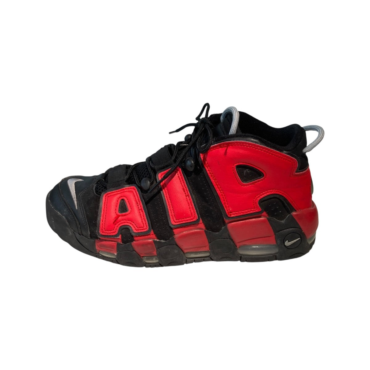 Air More Uptempo ’96 Black and University RedハイカットスニーカーDJ4400-001
