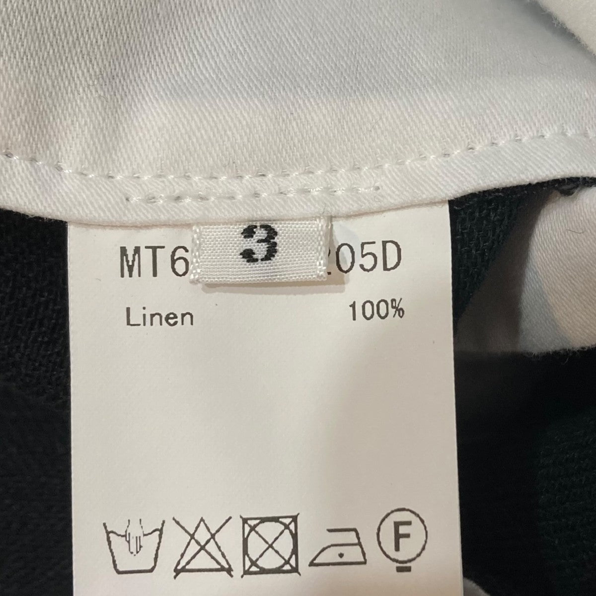 MAATEE＆SONS 26SSJEFFERLY LINENリネンスラックスパンツMT6103-0205D 古着・中古-7枚目のアイテム画像