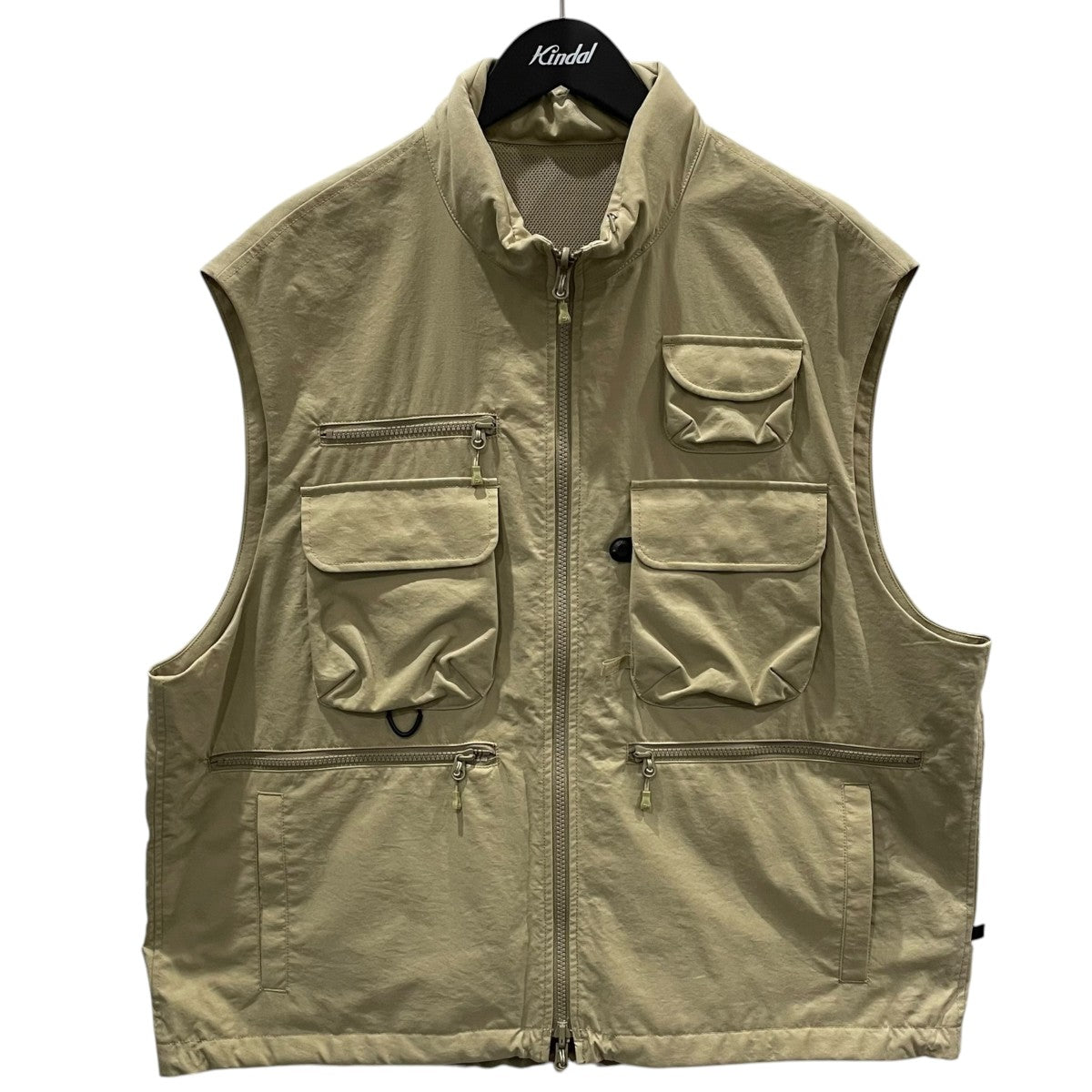 DAIWA PIER39 23SS ジップアップリバーシブルベスト TECH BUSH VEST テックブッシュベスト BJ-51023 古着・中古-1枚目のアイテム画像