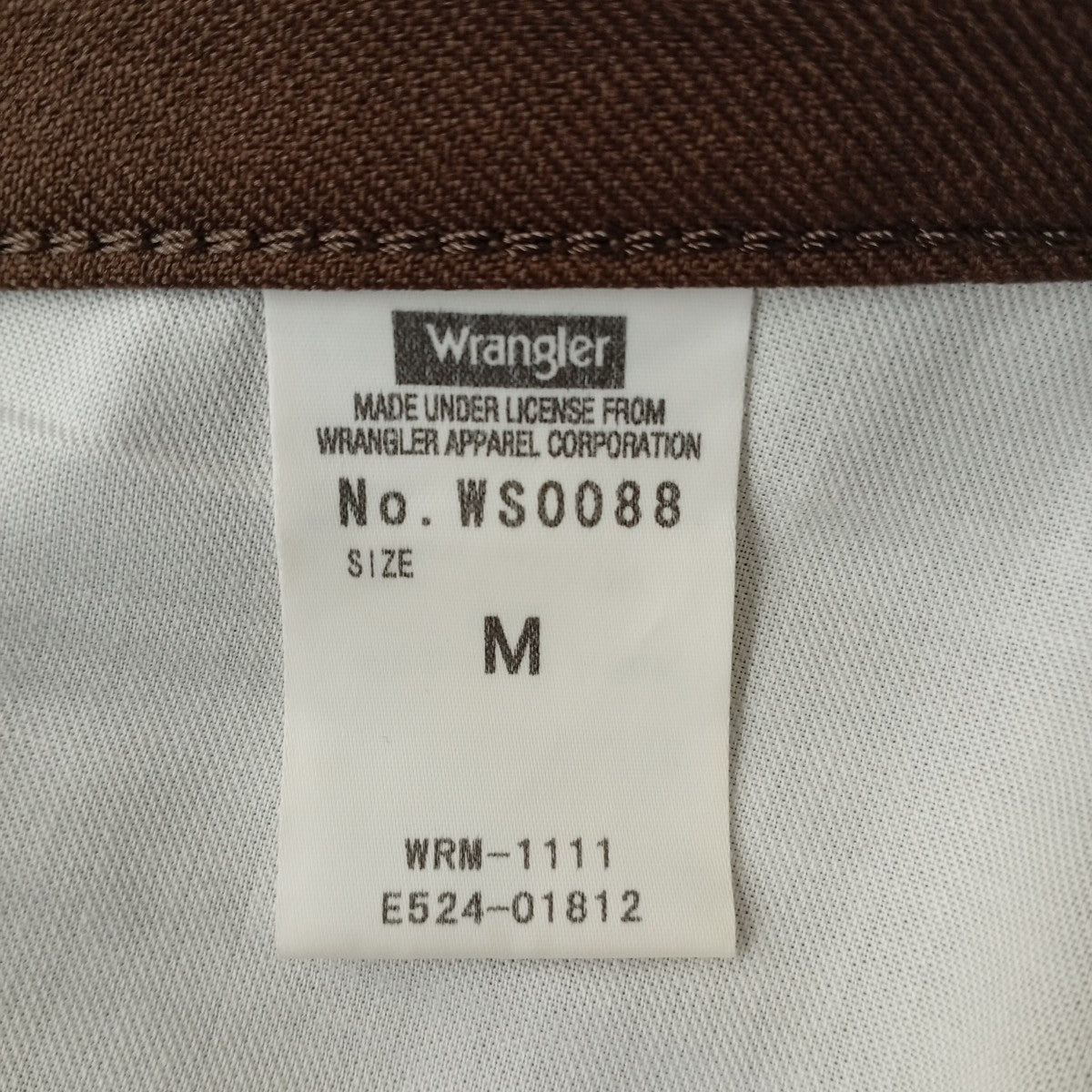 Wrangler ランチャーパンツWS0088 古着・中古-4枚目のアイテム画像
