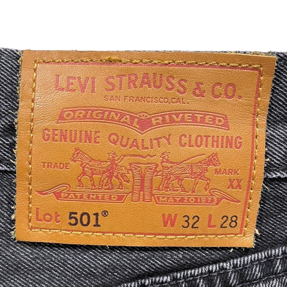 LEVI’S PReMIUM×BEAMS 23SS デニムパンツ 501 BIG E 00501-3378 古着・中古-7枚目のアイテム画像