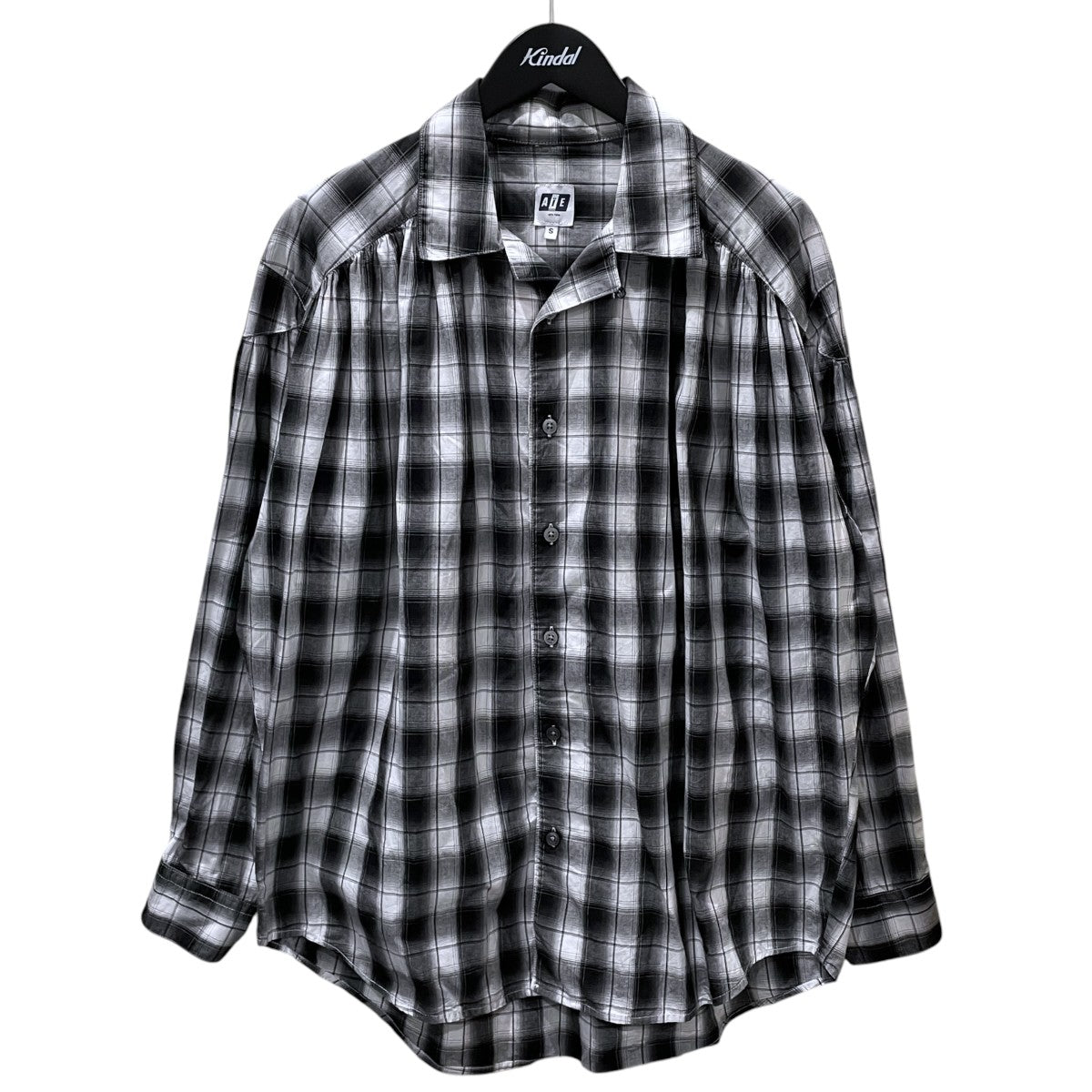 AiE チェック柄シャツ Painter Shirt ペインターシャツ 古着・中古-1枚目のアイテム画像