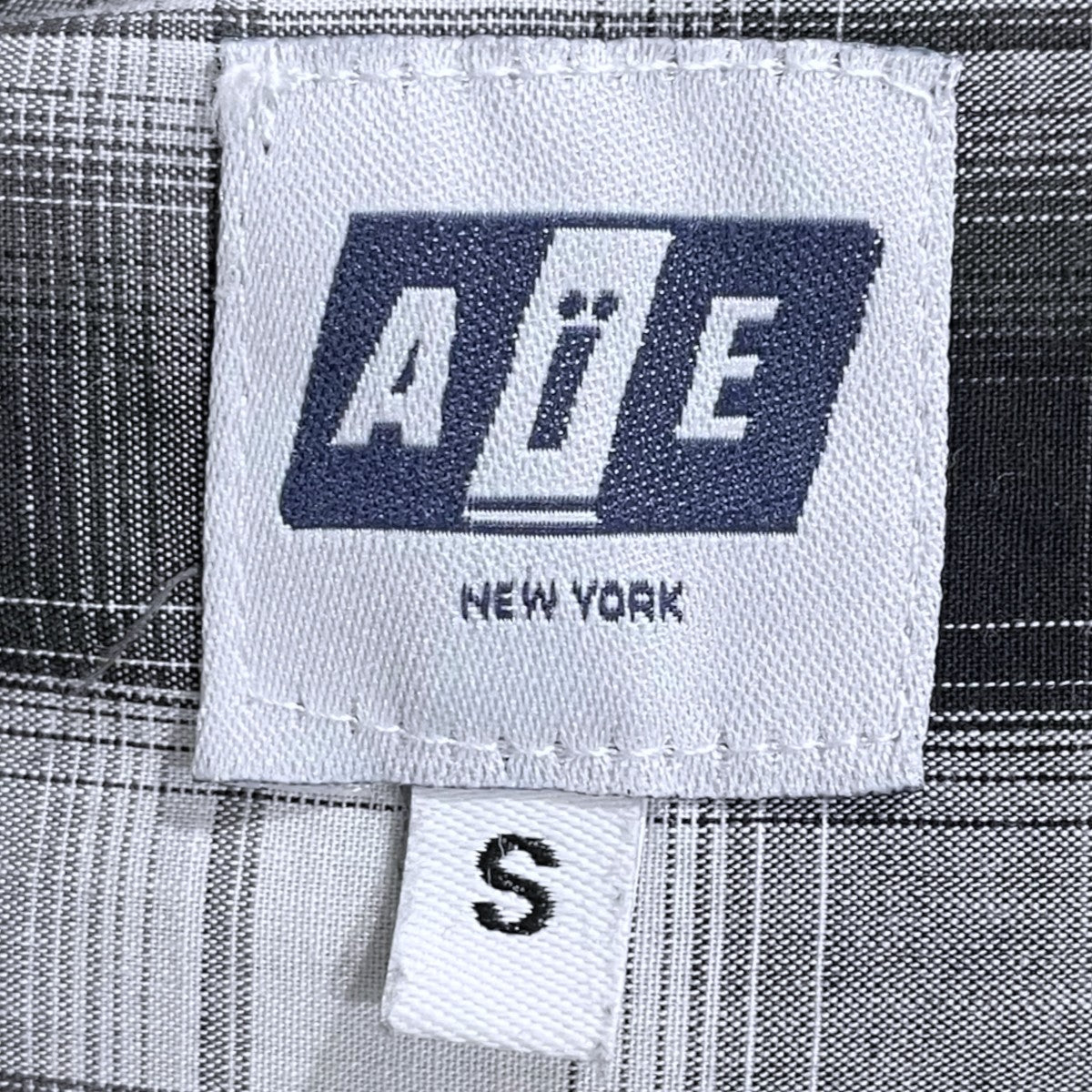 AiE チェック柄シャツ Painter Shirt ペインターシャツ 古着・中古-5枚目のアイテム画像