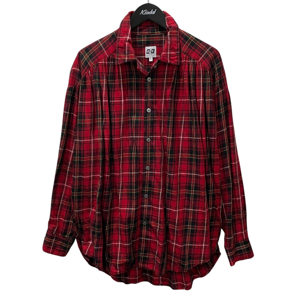 AiE チェック柄シャツ Painter Shirt ペインターシャツ 古着・中古-1枚目のアイテム画像