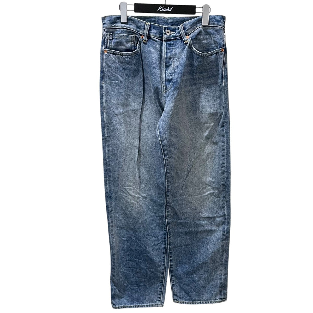 LEVI’S×BEAMS 24SS 加工デニムパンツ Super Wide V2 Jeans (Vintage Wash) スーパー ワイド バージョン2 ジーンズ A8426-0000 古着・中古-1枚目のアイテム画像
