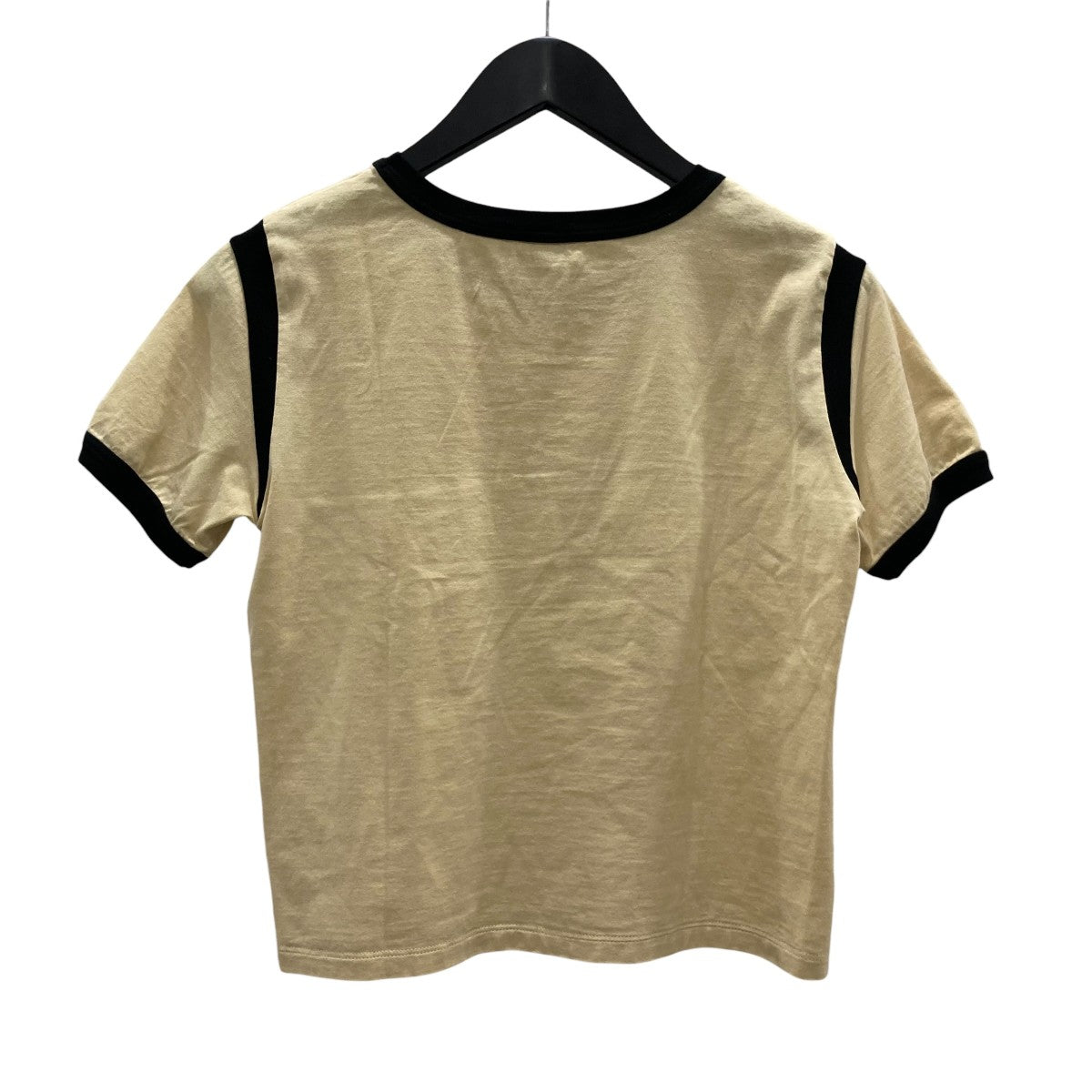 CELINE ベージュ ロゴ Tシャツ 半袖 M セリーヌ CELINE CELINE 半袖 Tシャツ RX0E3671Q ロゴ カットソー