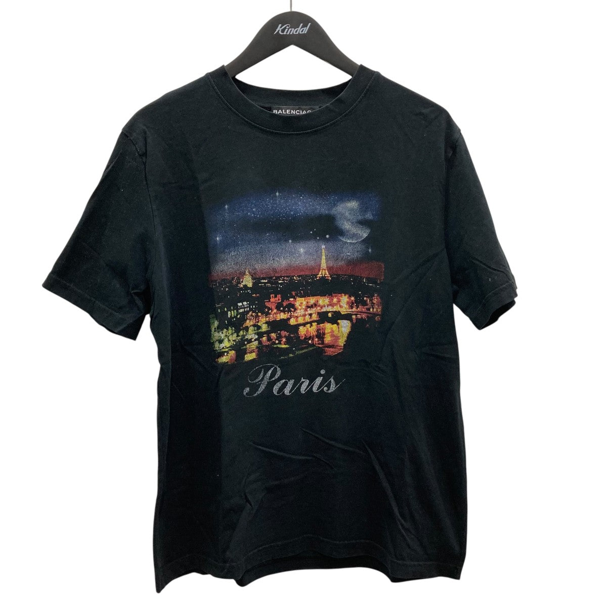BALENCIAGA PARISプリントTシャツ半袖Tシャツ460612TUK22 古着・中古-1枚目のアイテム画像