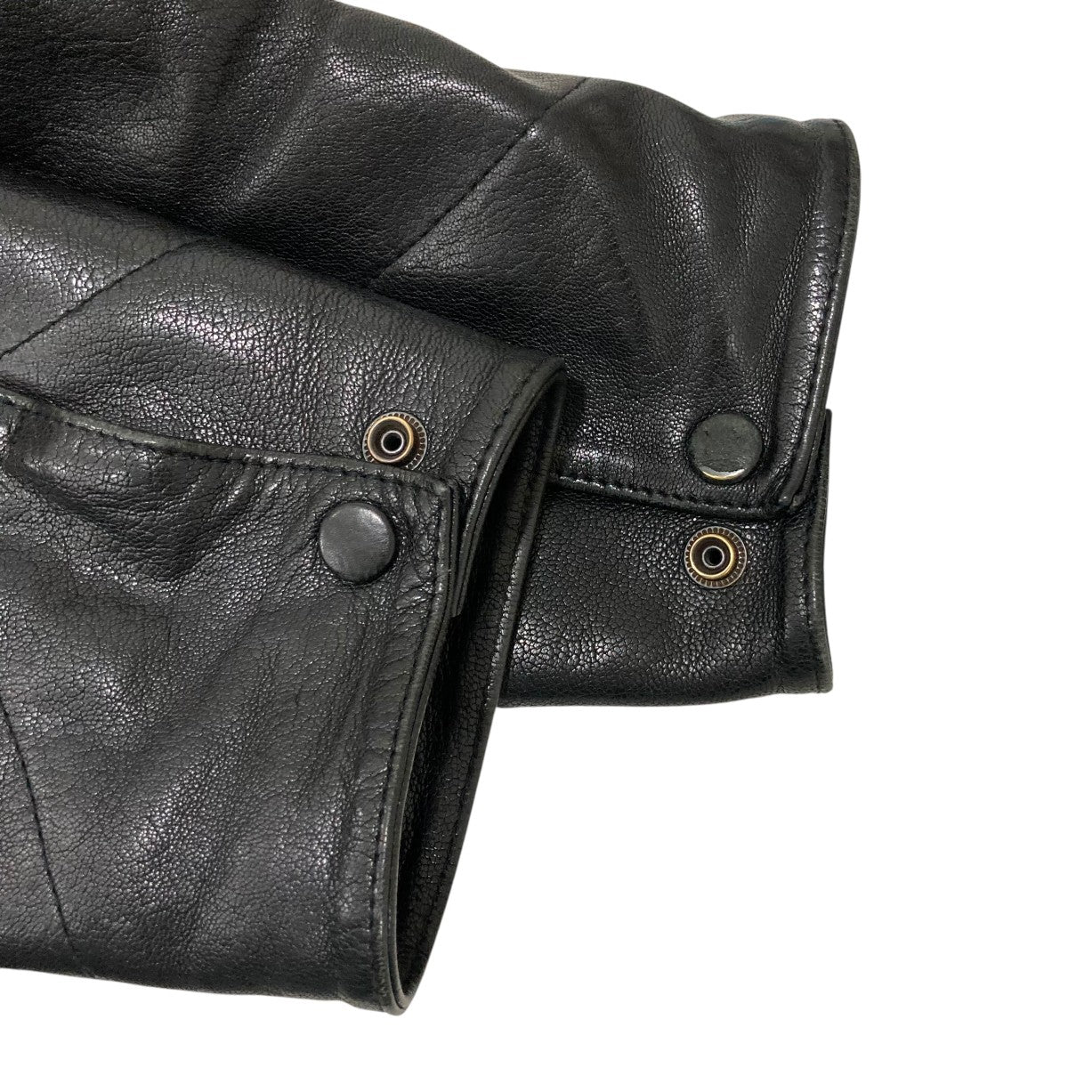 CCU 別注 COMFORTABLE SWING TOP JACKETレザージャケットSH01CNGOAT4 古着・中古-4枚目のアイテム画像