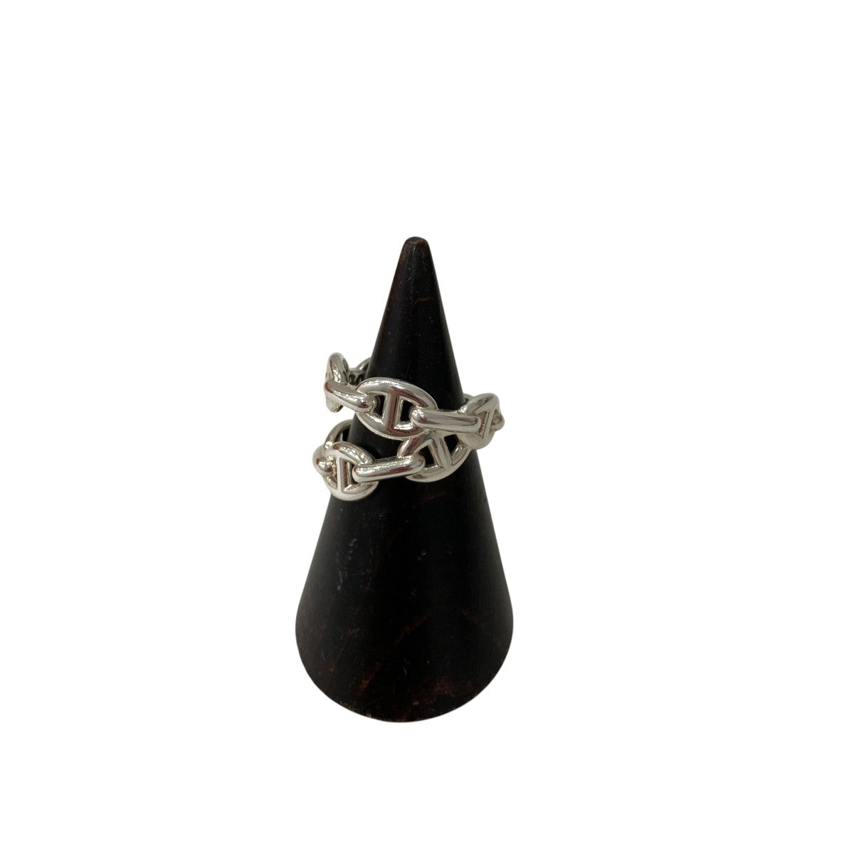 HERMES Chaine d’ancre Enchainee double指輪 古着・中古-2枚目のアイテム画像