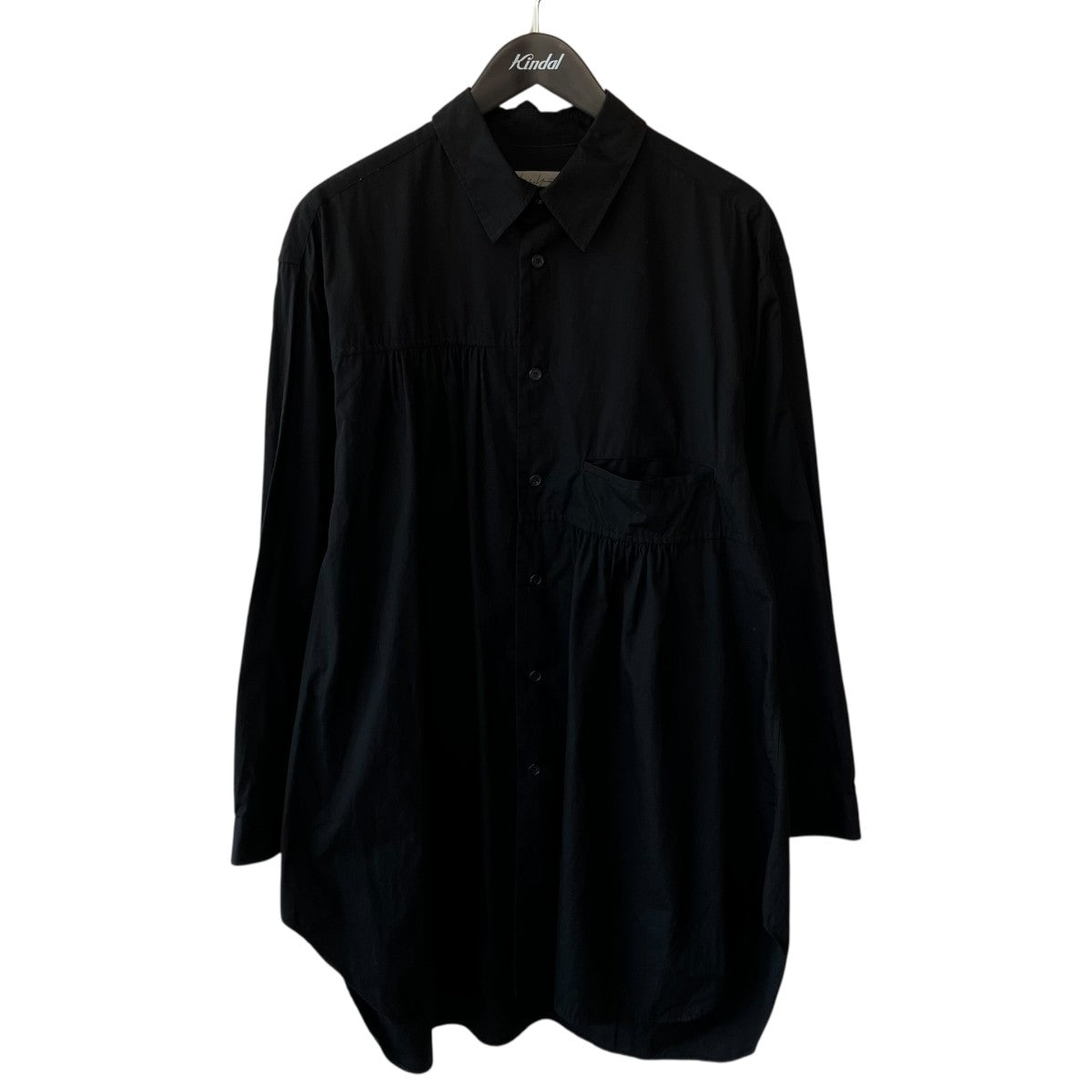 Yohji Yamamoto pour homme 20SS長袖ブラウスHN-B18-014 古着・中古-1枚目のアイテム画像