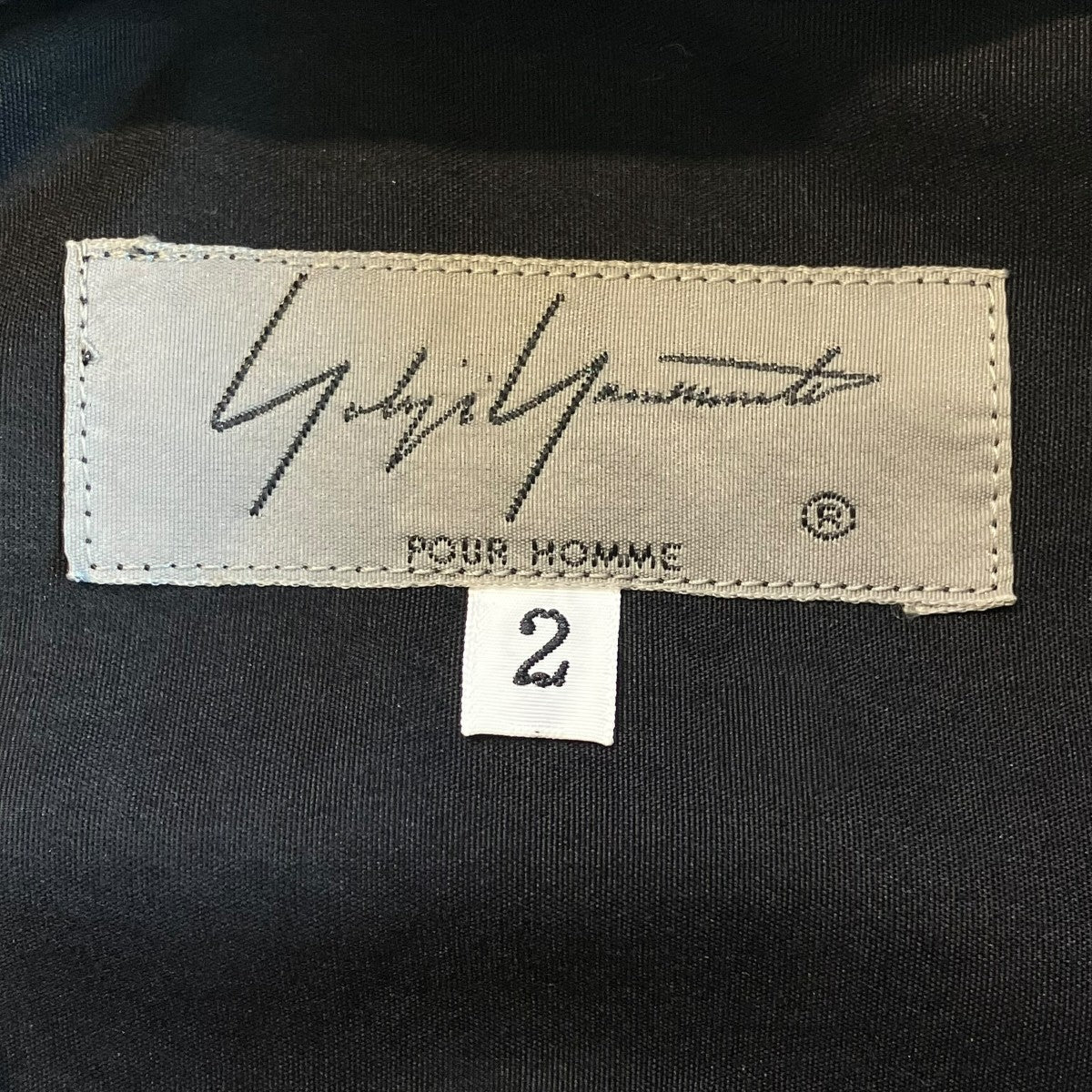 Yohji Yamamoto pour homme 20SS長袖ブラウスHN-B18-014 古着・中古-5枚目のアイテム画像