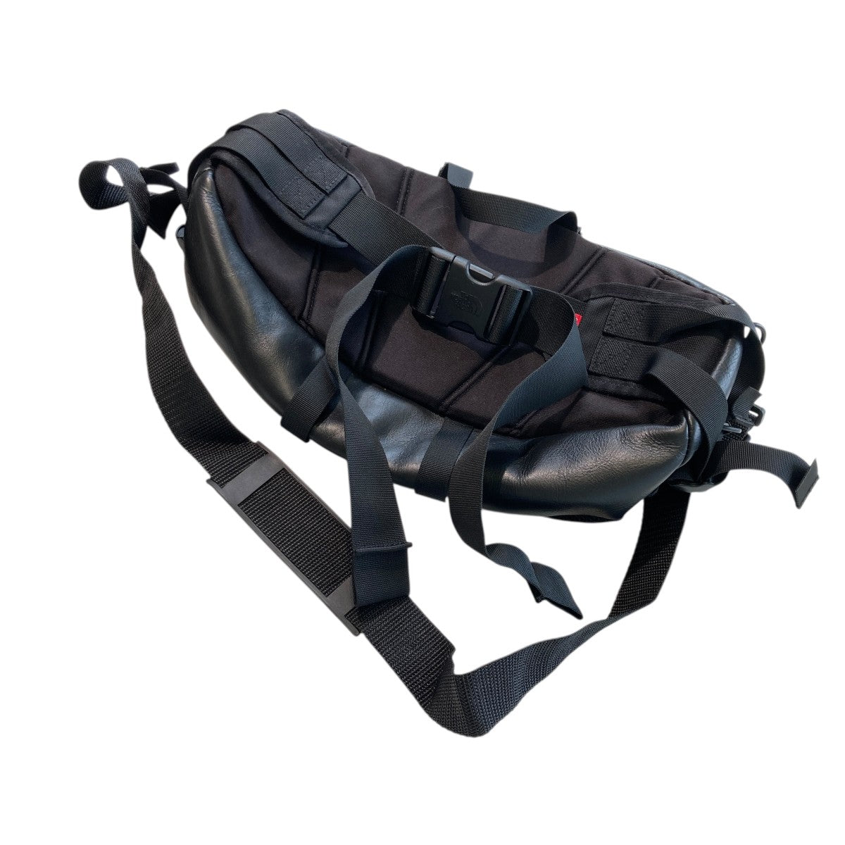 Supreme×THE NORTH FACE 18AWLeather Mountain Waist BagウエストバッグNF0A3VJA 古着・中古-3枚目のアイテム画像