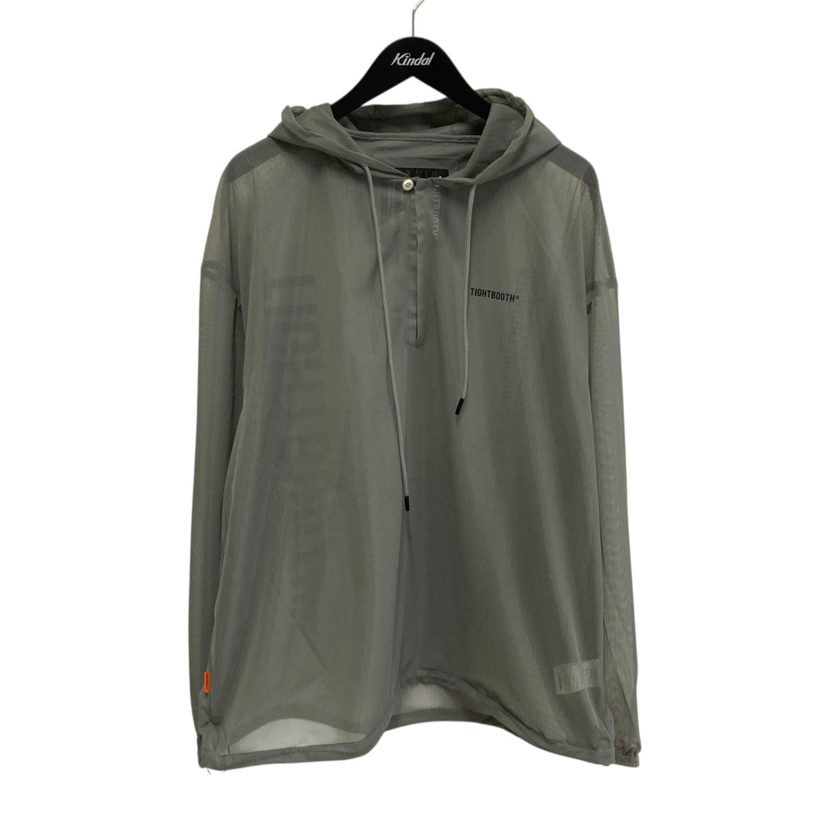 TIGHTBOOTH PRODUCTION LABEL LOGO SHEER PARKAパーカーSS26-JK06 古着・中古-1枚目のアイテム画像