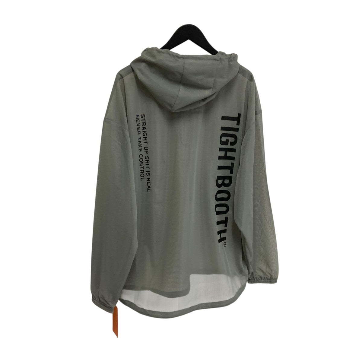 TIGHTBOOTH PRODUCTION LABEL LOGO SHEER PARKAパーカーSS26-JK06 古着・中古-2枚目のアイテム画像