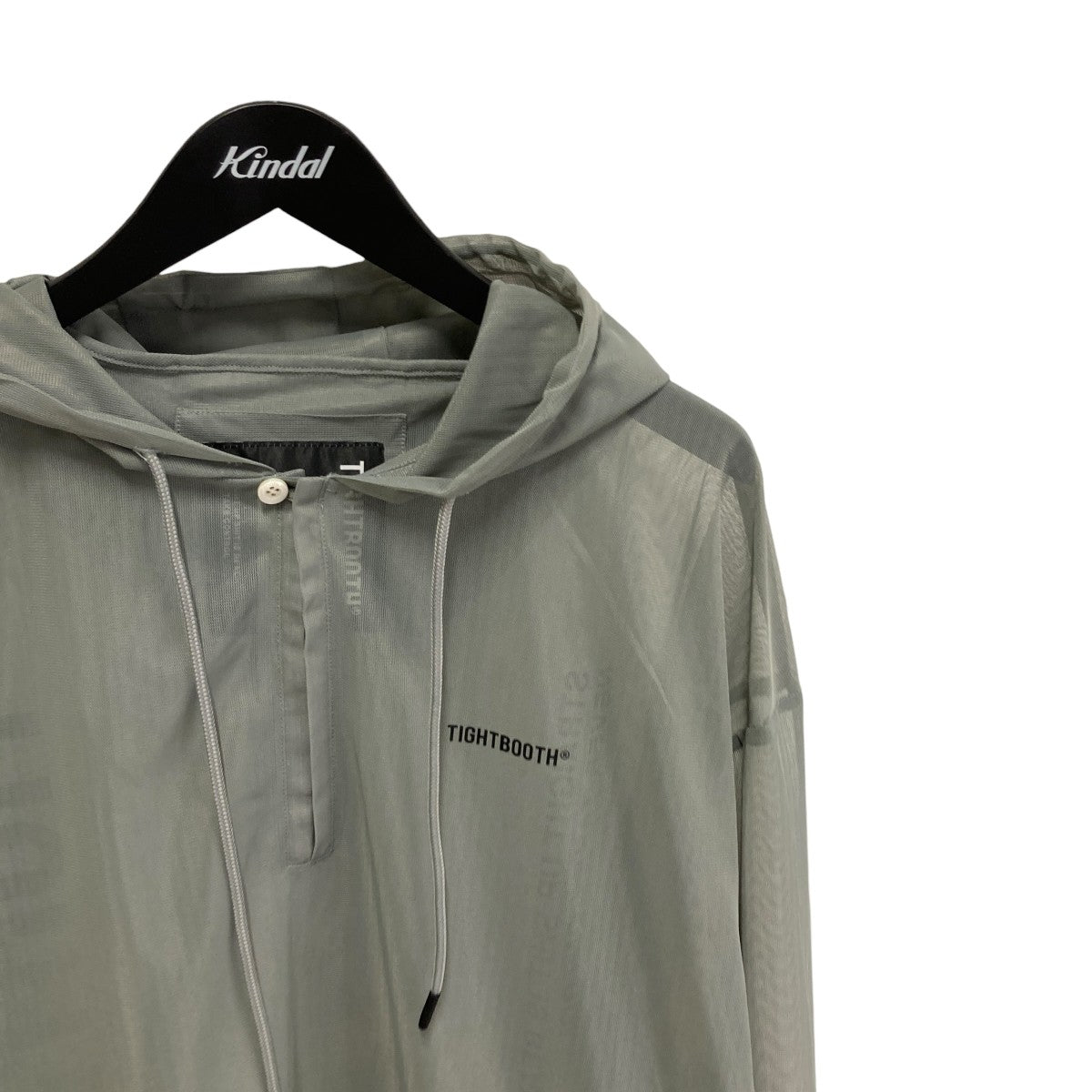 TIGHTBOOTH PRODUCTION LABEL LOGO SHEER PARKAパーカーSS26-JK06 古着・中古-3枚目のアイテム画像