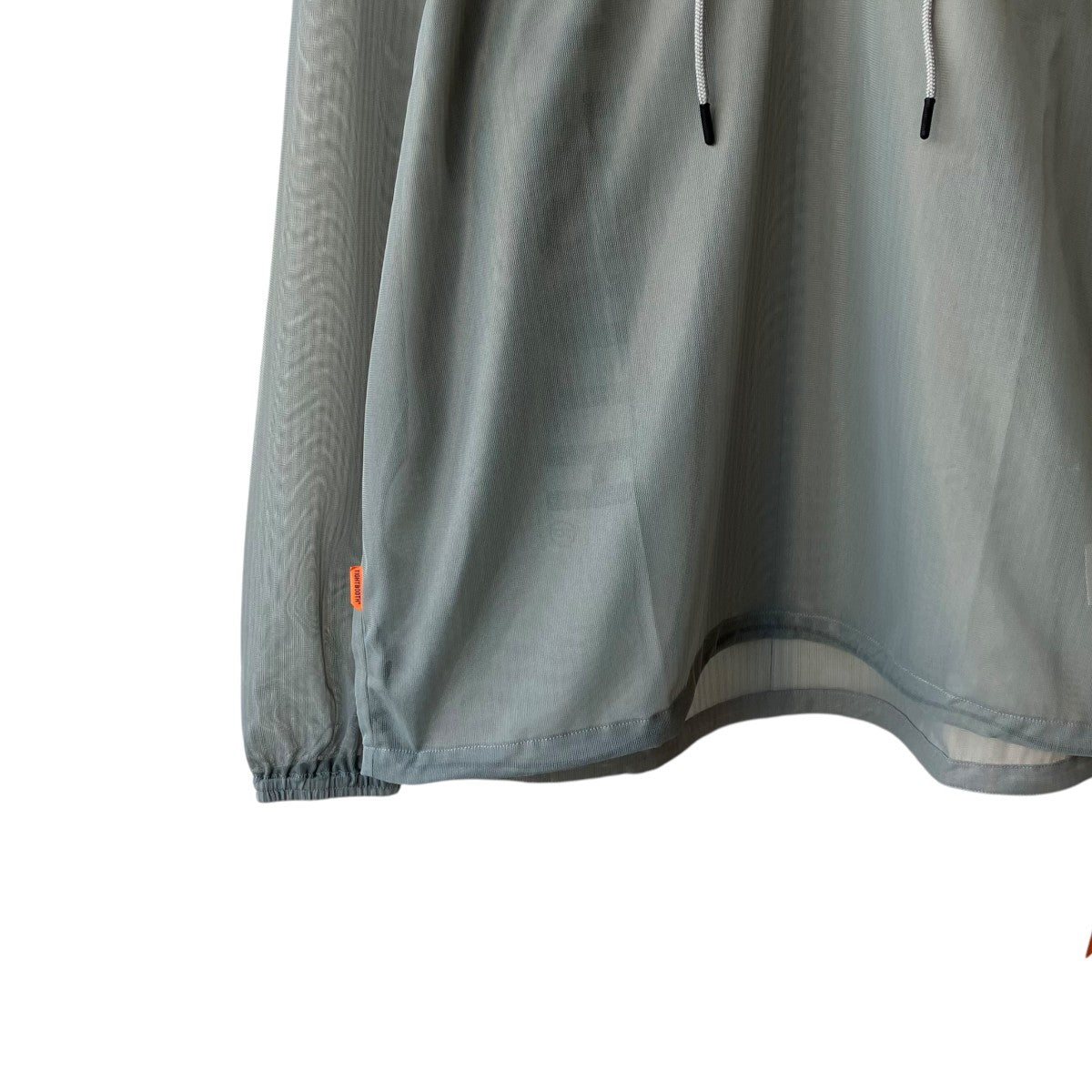 TIGHTBOOTH PRODUCTION LABEL LOGO SHEER PARKAメッシュパーカーSS26-JK06 古着・中古-4枚目のアイテム画像
