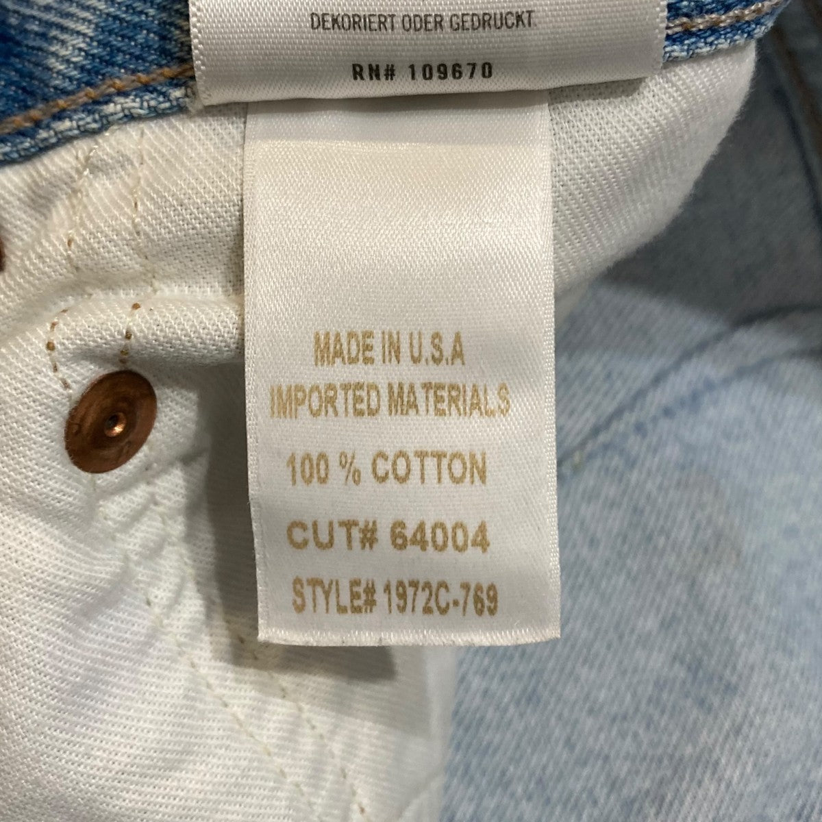 CITIZENS of HUMANITY デニムパンツ1972C-769 古着・中古-10枚目のアイテム画像
