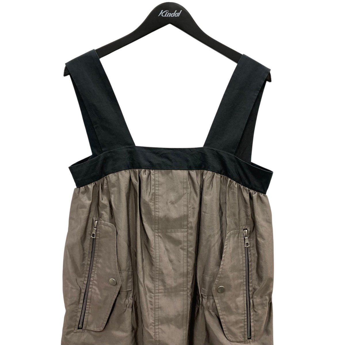 DRIES VAN NOTEN コットンシルクサロペット 古着・中古-2枚目のアイテム画像