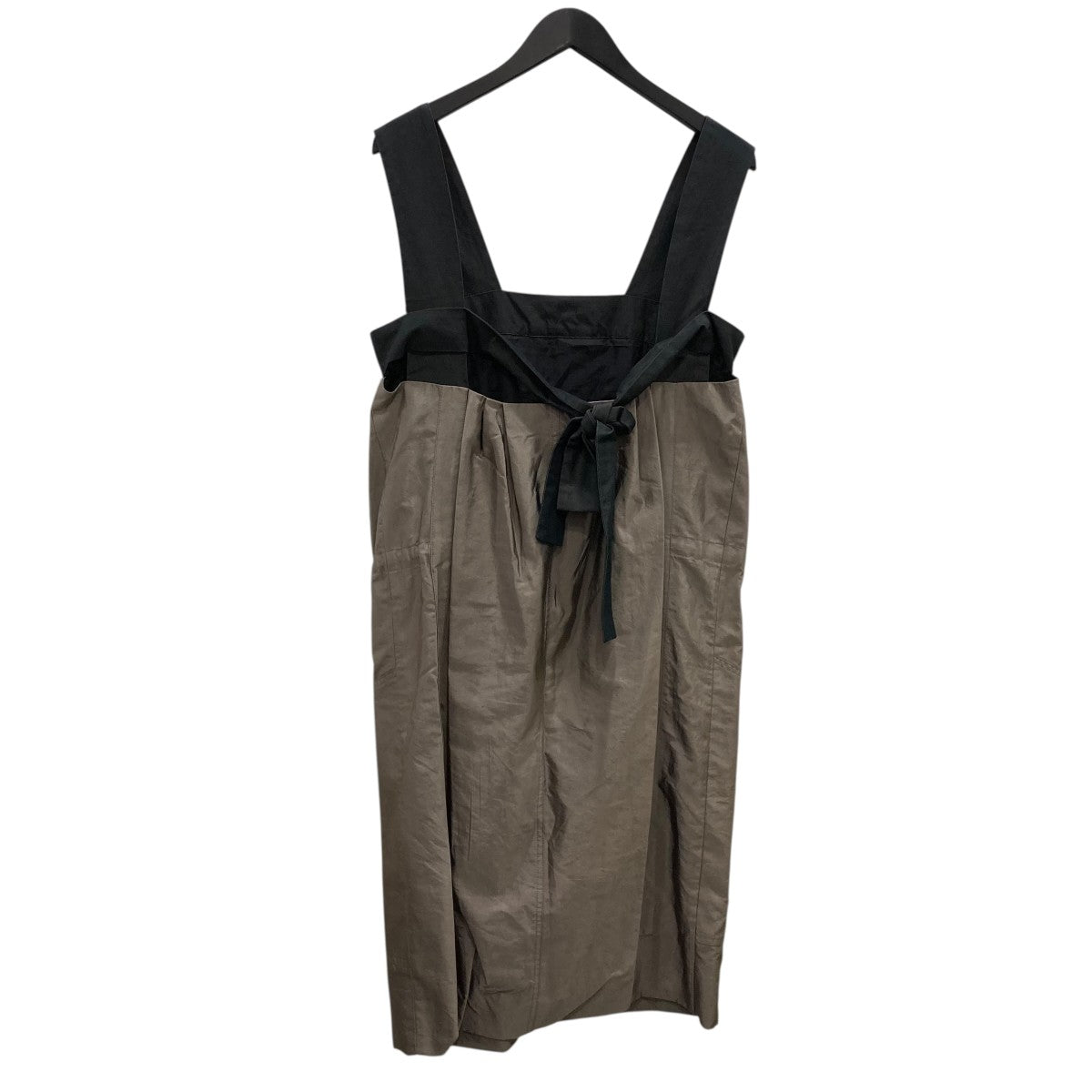 DRIES VAN NOTEN コットンシルクサロペット 古着・中古-3枚目のアイテム画像