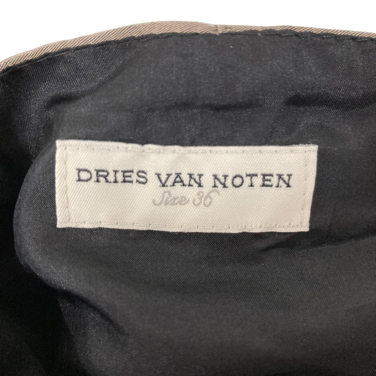 DRIES VAN NOTEN コットンシルクサロペット 古着・中古-6枚目のアイテム画像