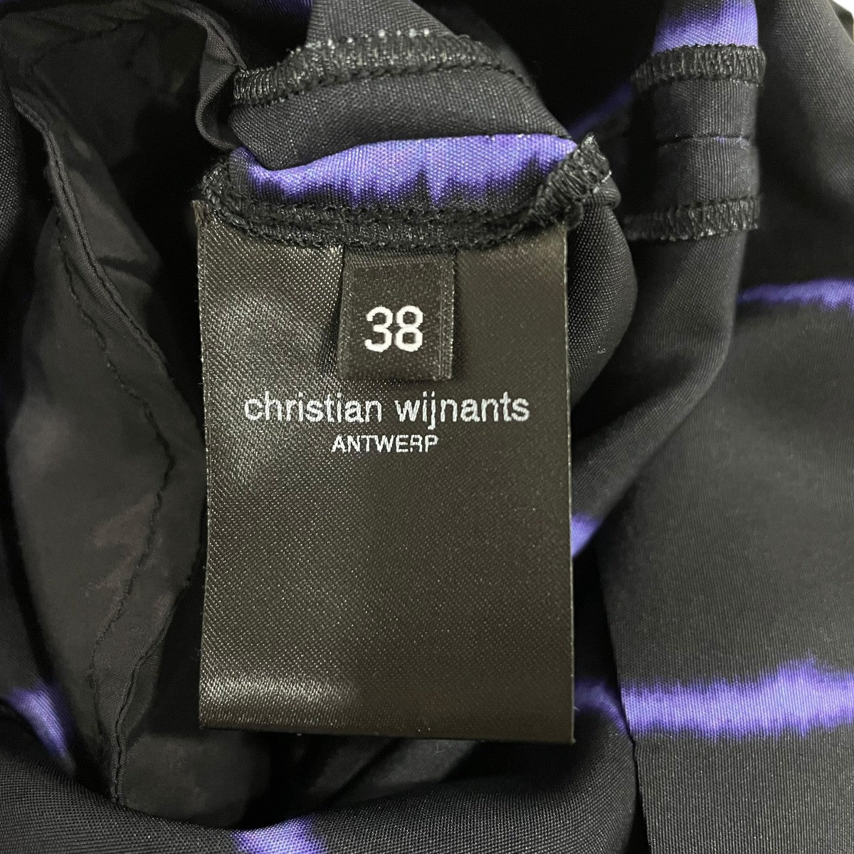 christian wijnants ストライプワイドパンツ 古着・中古-7枚目のアイテム画像