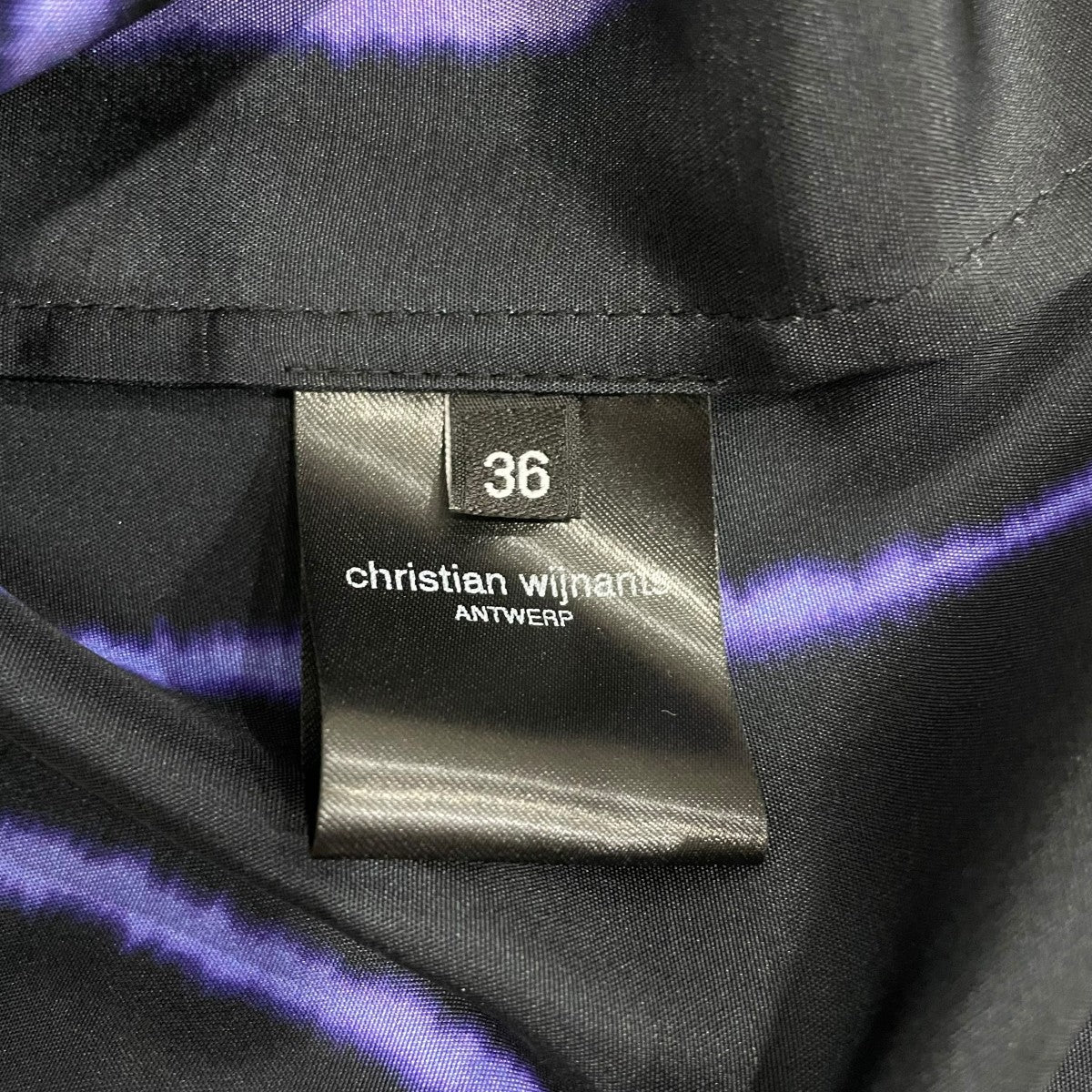 christian wijnants ストライプ長袖パーカー 古着・中古-6枚目のアイテム画像