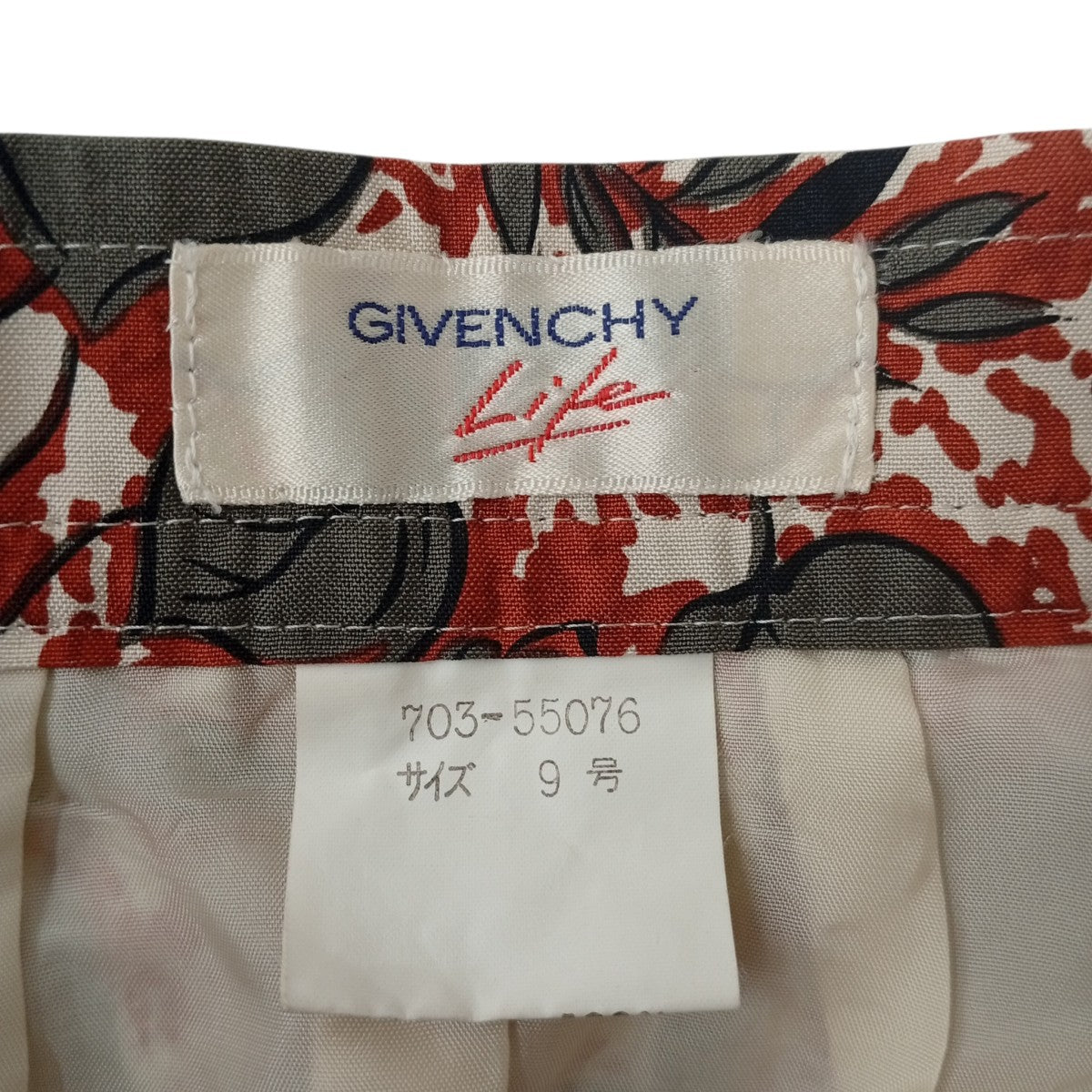 GIVENCHY 総柄スカート 古着・中古-3枚目のアイテム画像