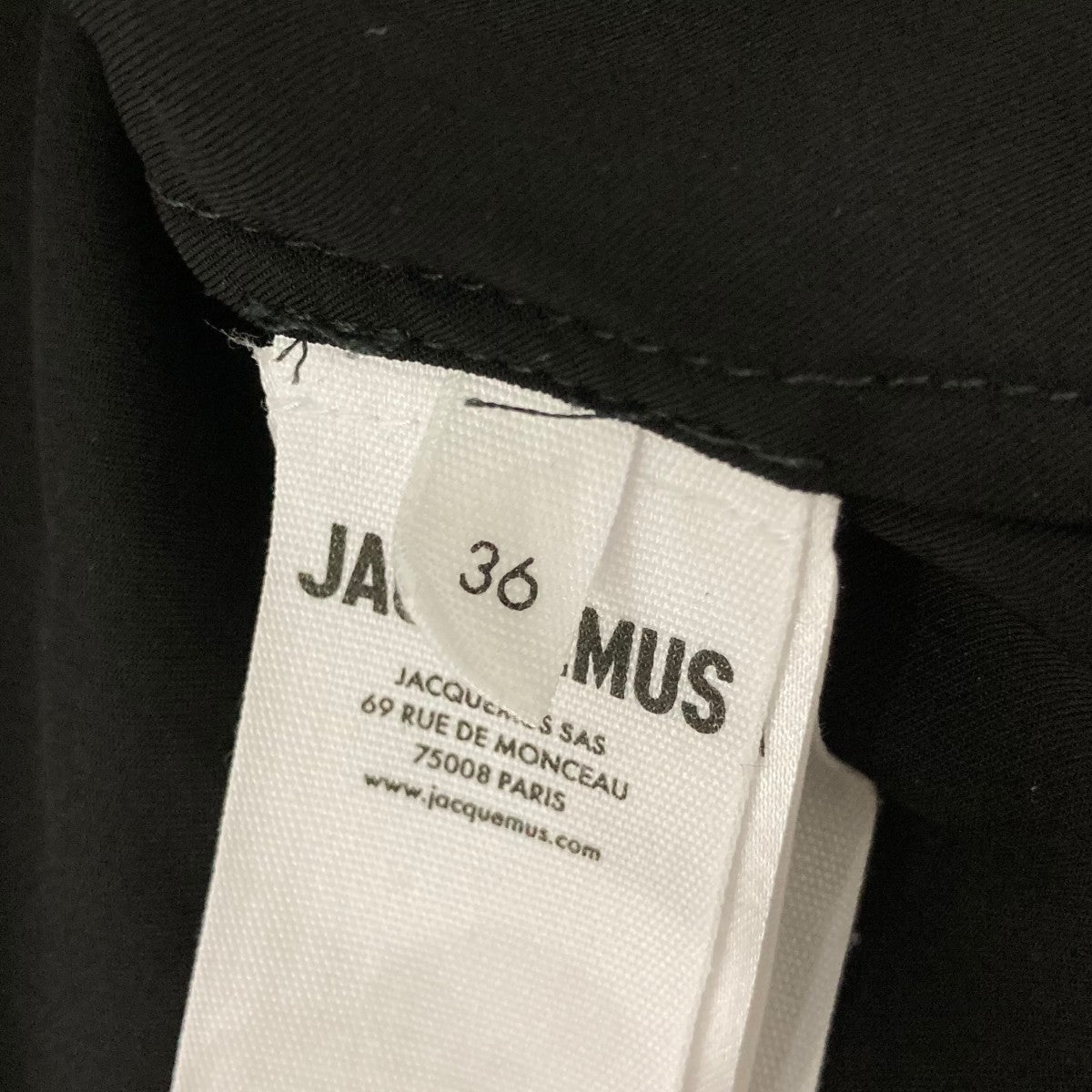 JACQUEMUS ブラウス213SH103 古着・中古-8枚目のアイテム画像