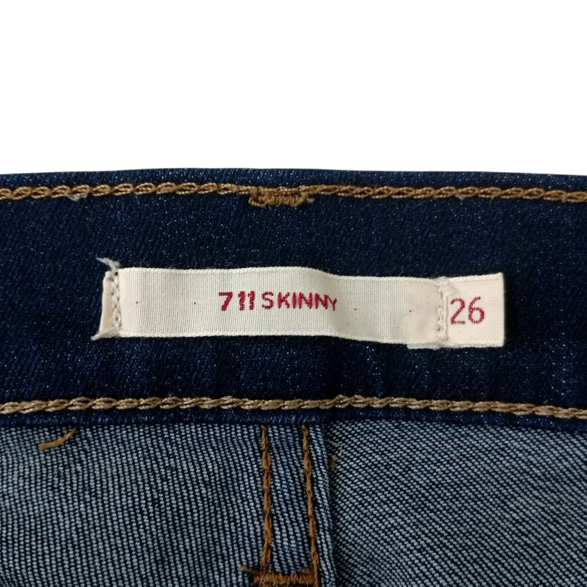 LEVI’S 711デニムパンツ 古着・中古-4枚目のアイテム画像