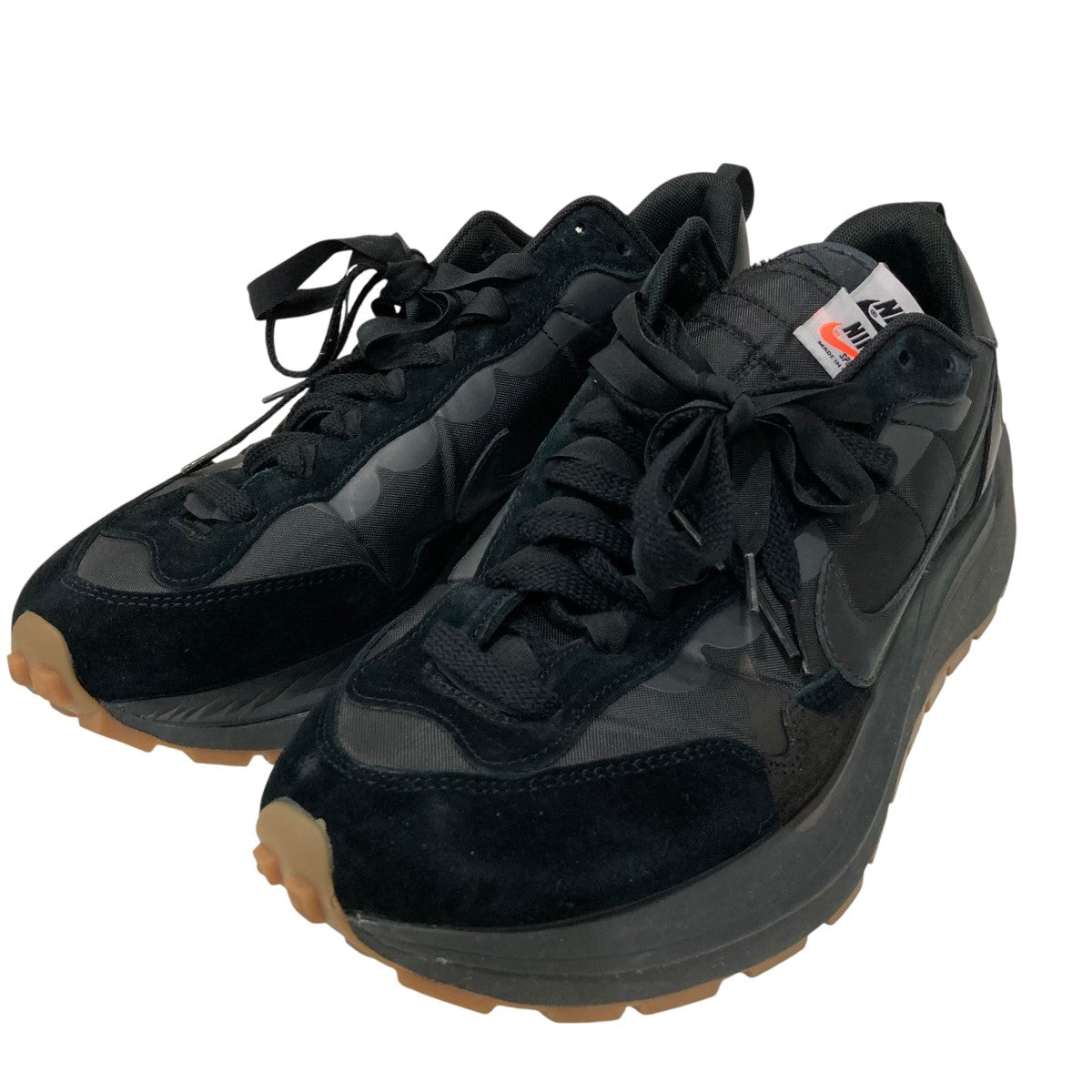 NIKE×sacai ×sacai Nike Vapor Waffle Black Gum厚底スニーカーDD1875001
