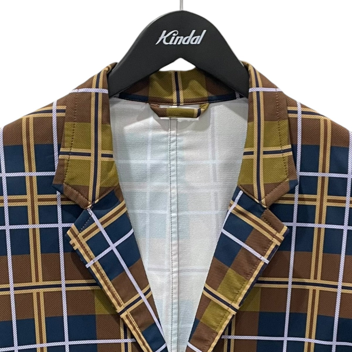 22AW チェック柄3Bジャケット ALPHADRY Dock Jacket アルファドライ ドック ジャケット SUAS201