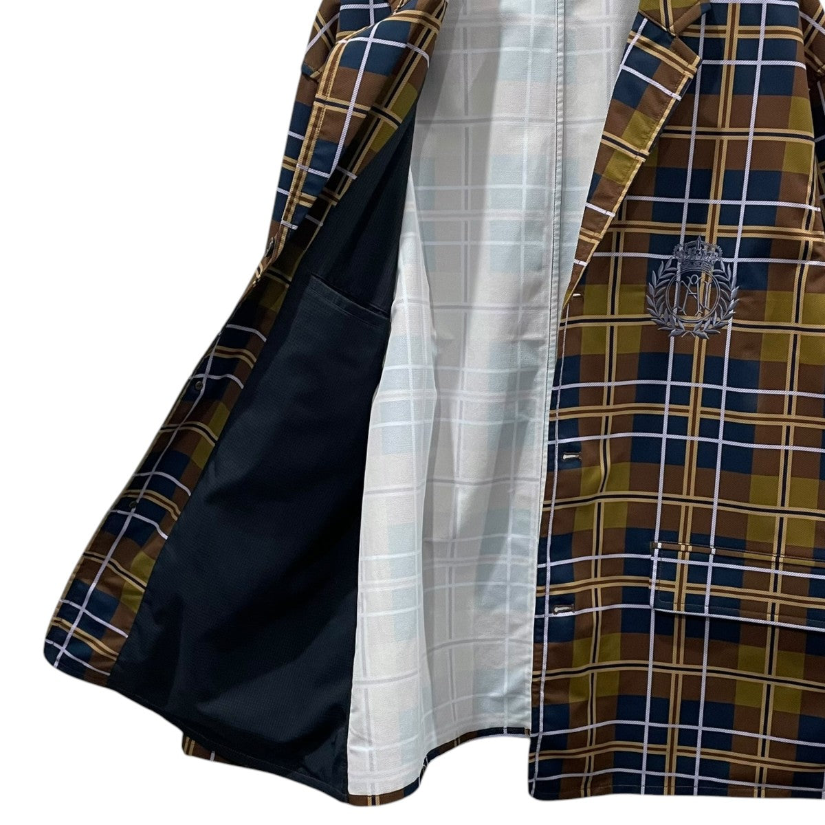 22AW チェック柄3Bジャケット ALPHADRY Dock Jacket アルファドライ ドック ジャケット SUAS201