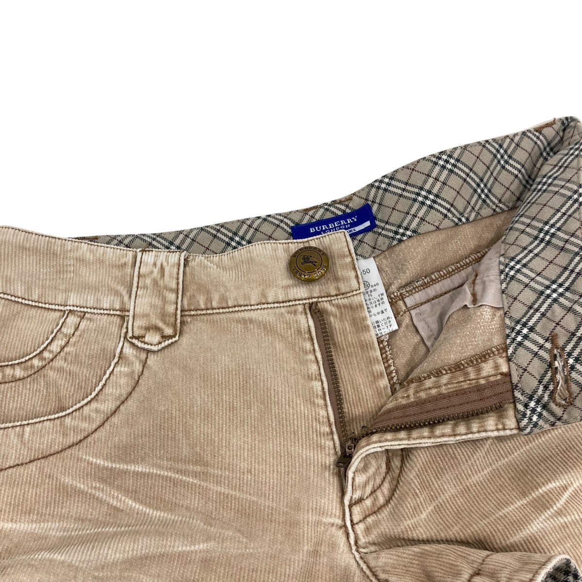 BURBERRY BLUE LABEL ショートパンツ 古着・中古-3枚目のアイテム画像